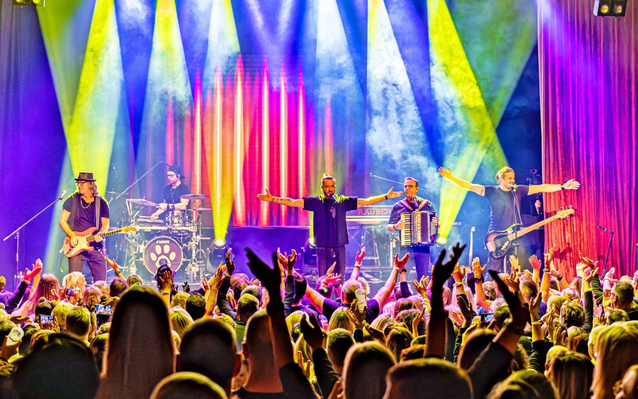  Die Räuber sorgen im Sommer in Jüchen für Stimmung. 