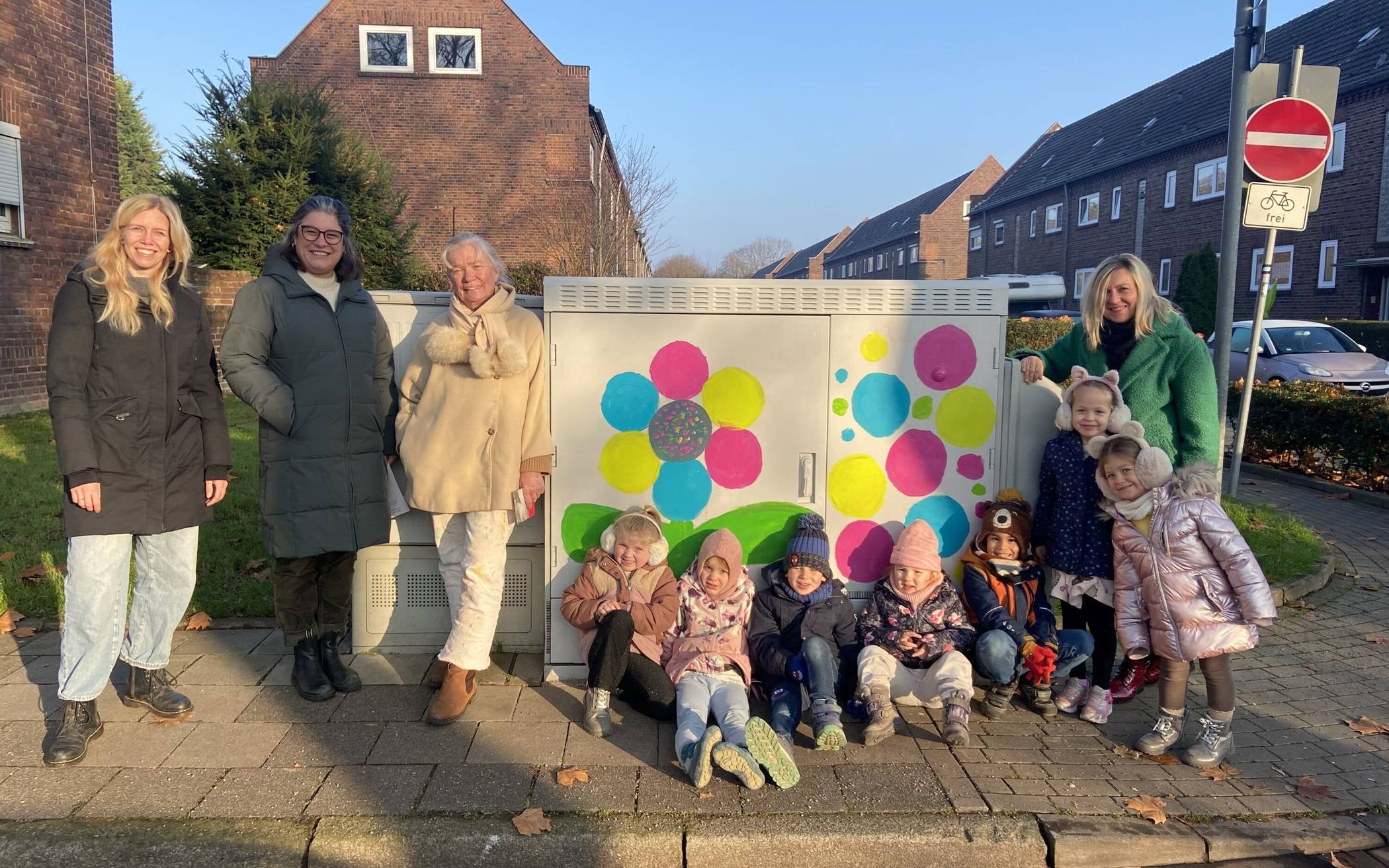 Im Rahmen des Quartiersprojekts der Caritas