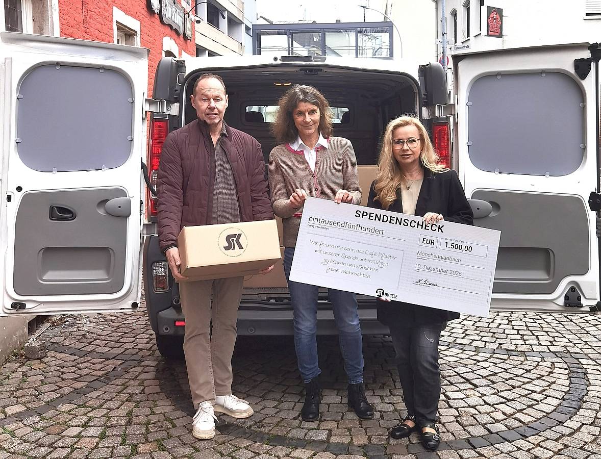 Ein Herz für das Café Pflaster