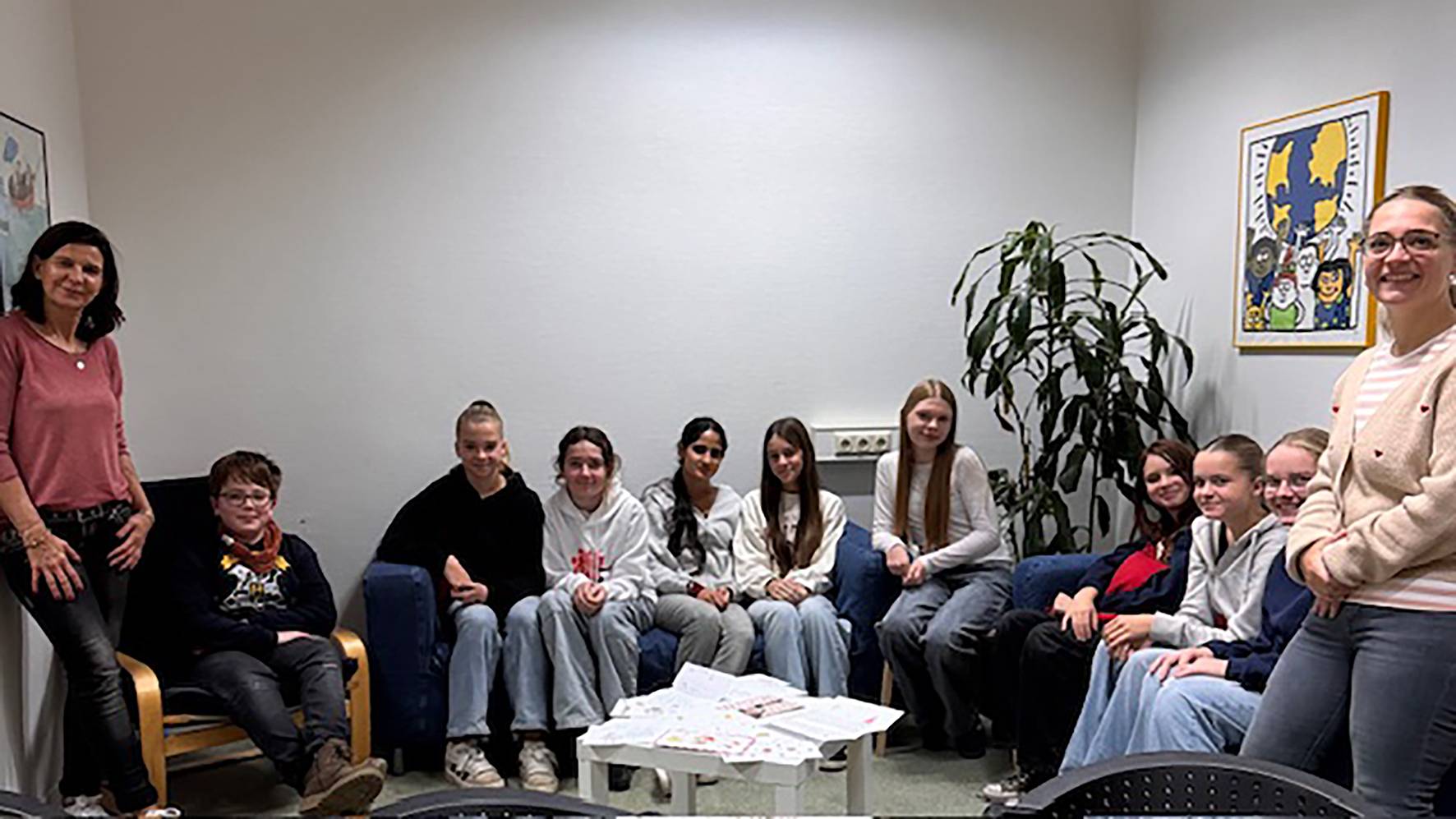 Jugendliche verschicken "Herzenspost" zu Weihnachten