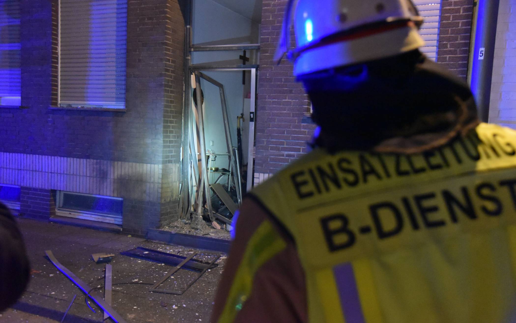 Explosion auf der Kurfürstenstraße