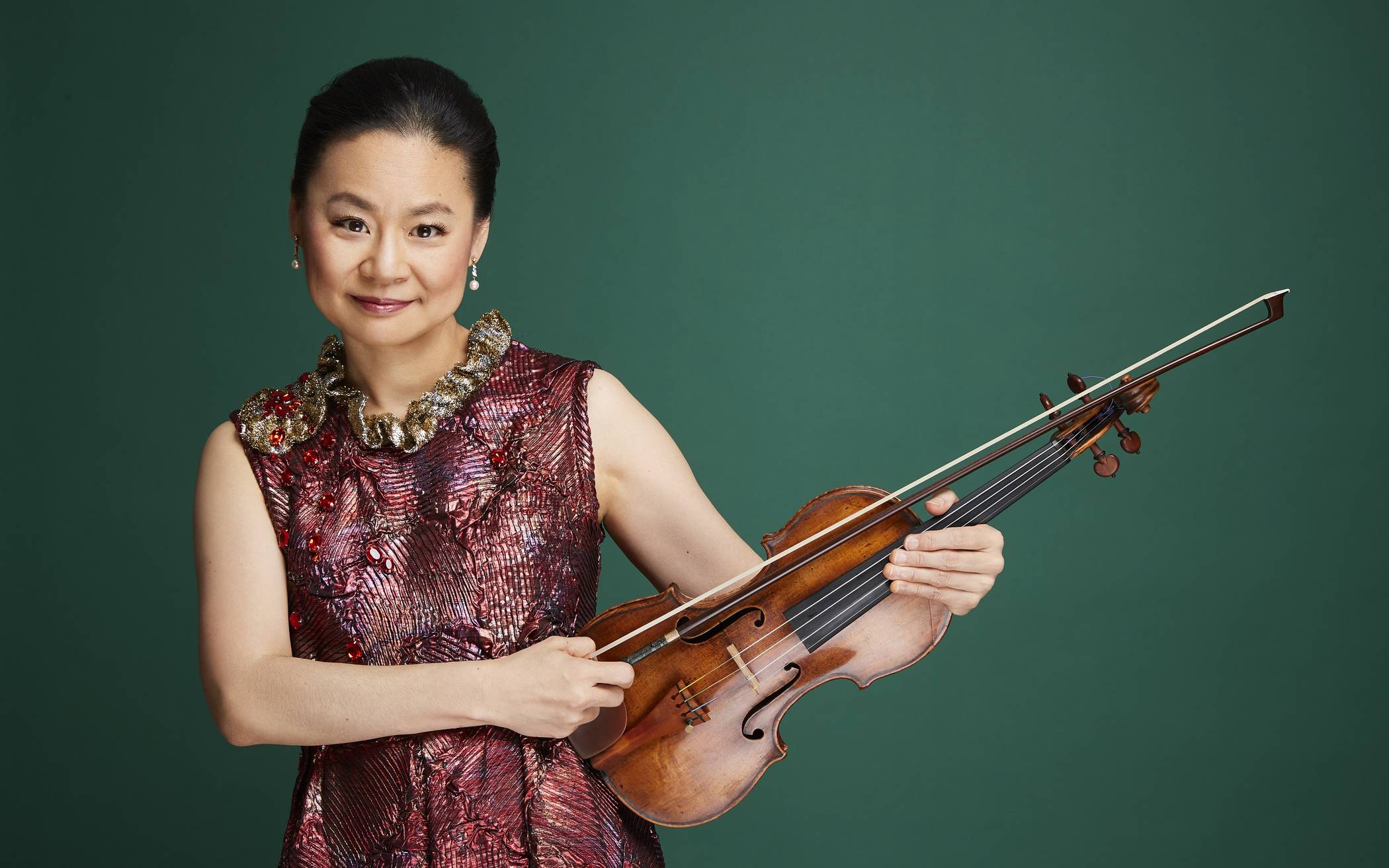 Midori beim Meisterkonzert zu Gast.⇥Foto: Nigel