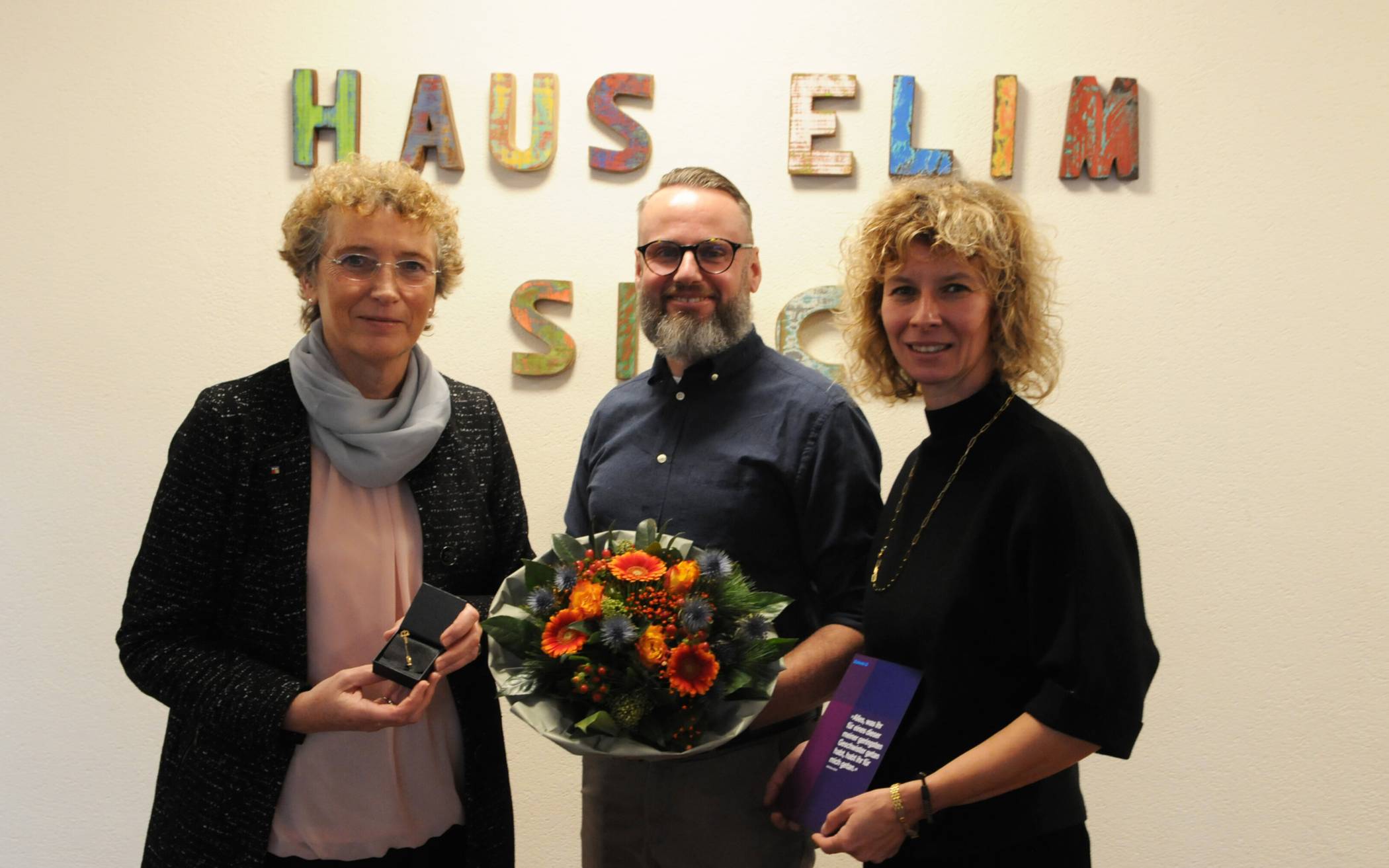 Direktorin Annegret Puttkammer, Lars Schnippert und