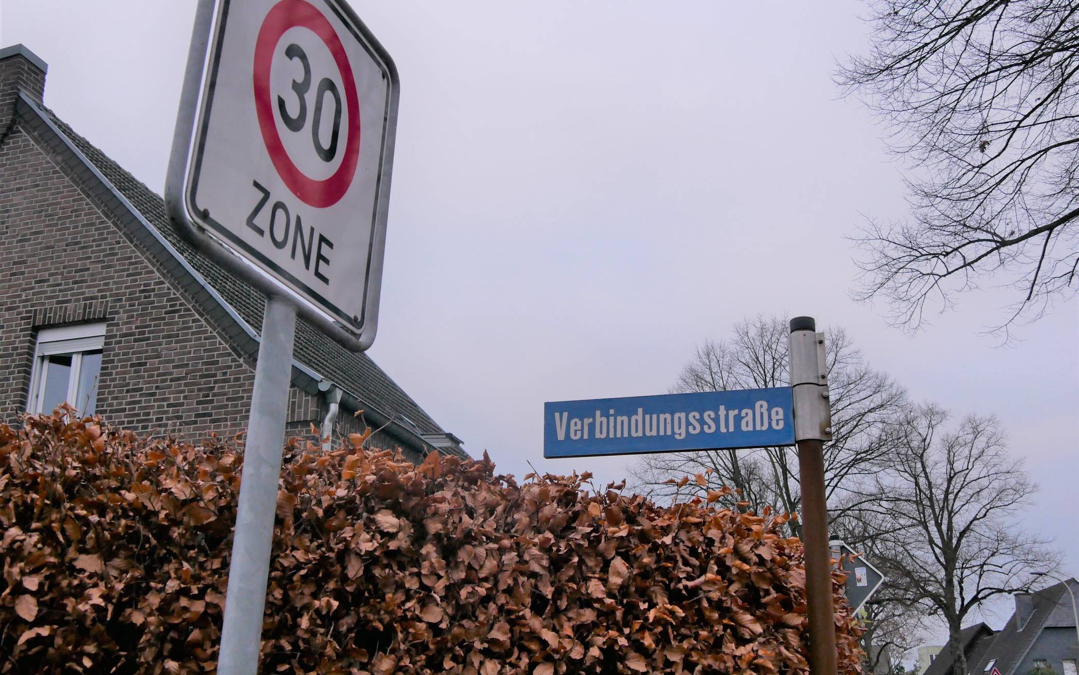 Die Verbindungsstraße in Nettetal. ⇥Foto: Stadt