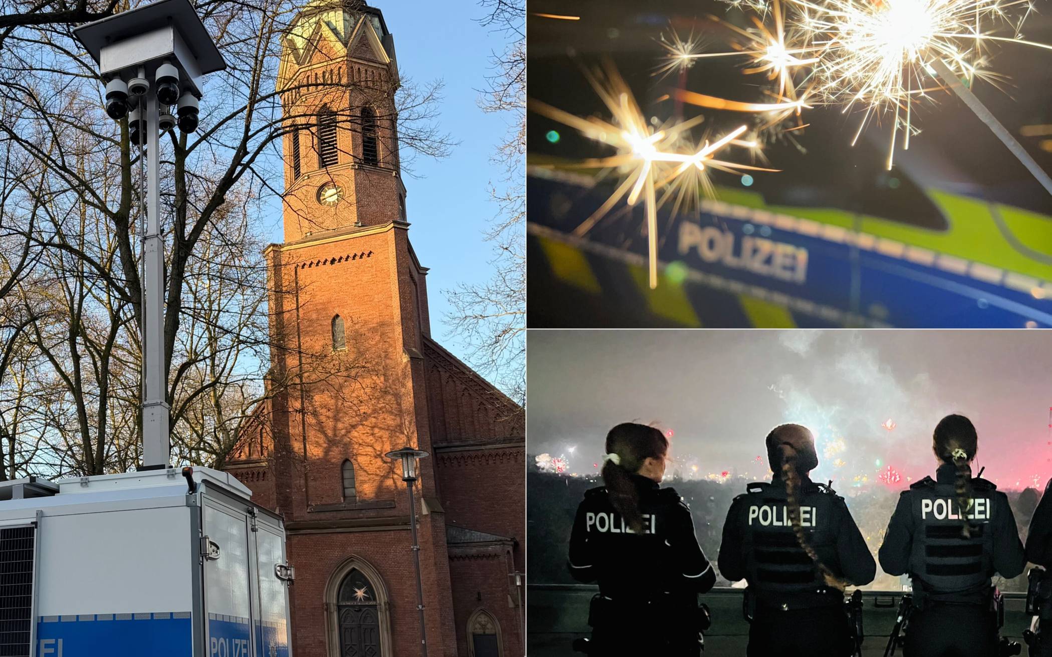 Polizei bereitet sich auf den Silvestereinsatz vor