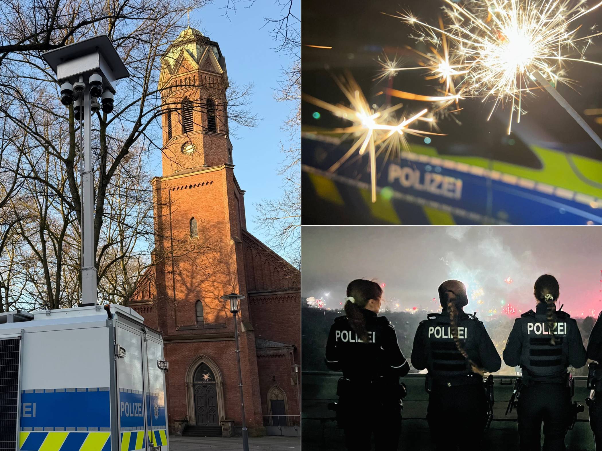 Polizei bereitet sich auf den Silvestereinsatz vor