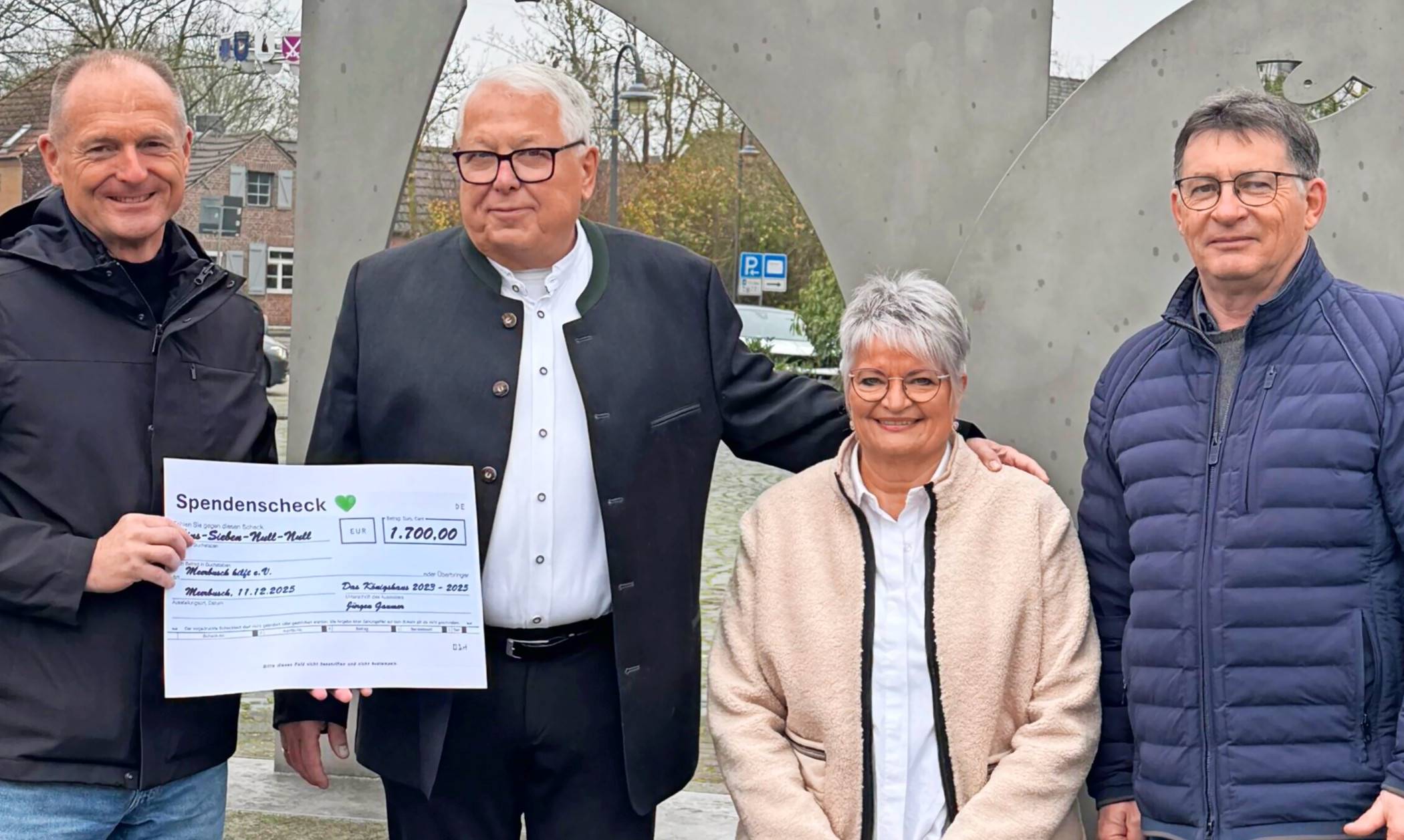 Das ehemalige Strümper Königspaar Jürgen und