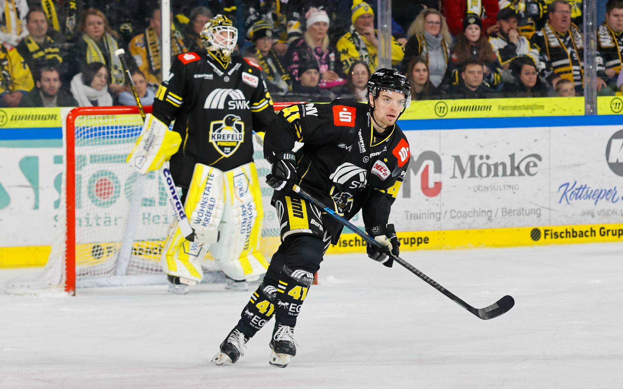 Krefeld Pinguine besiegen EC Bad Nauheim mit 5:1