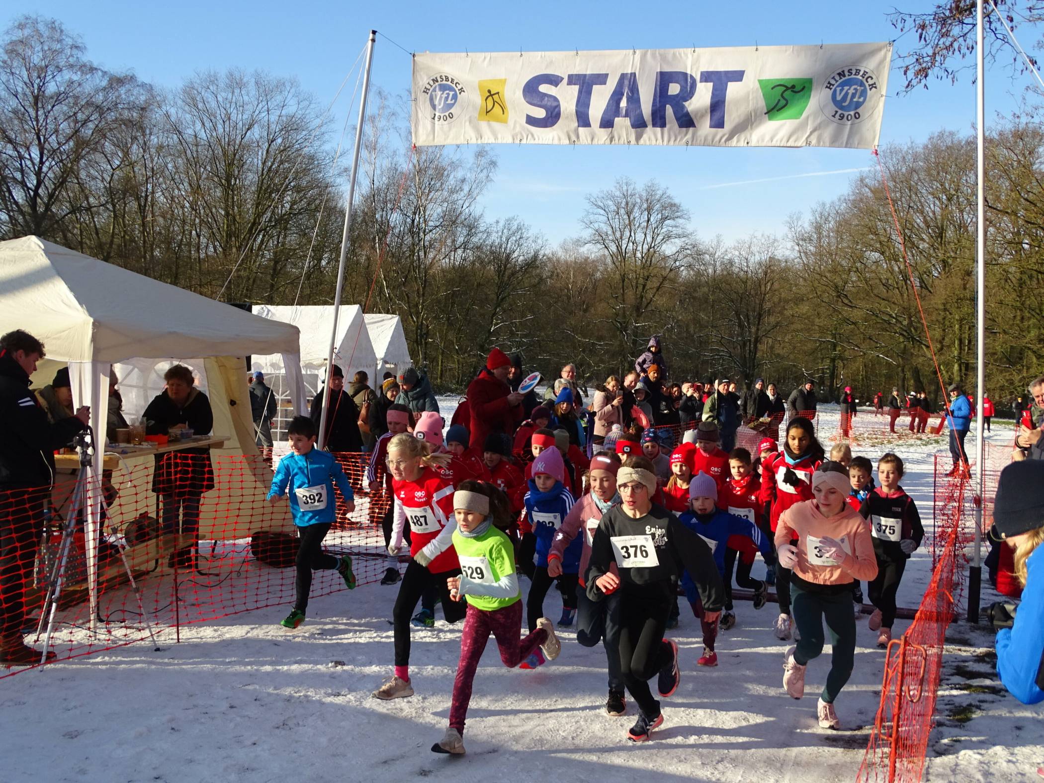  Der Waldlauf war auch in den vergangenen Jahren immer wieder gut besucht. 