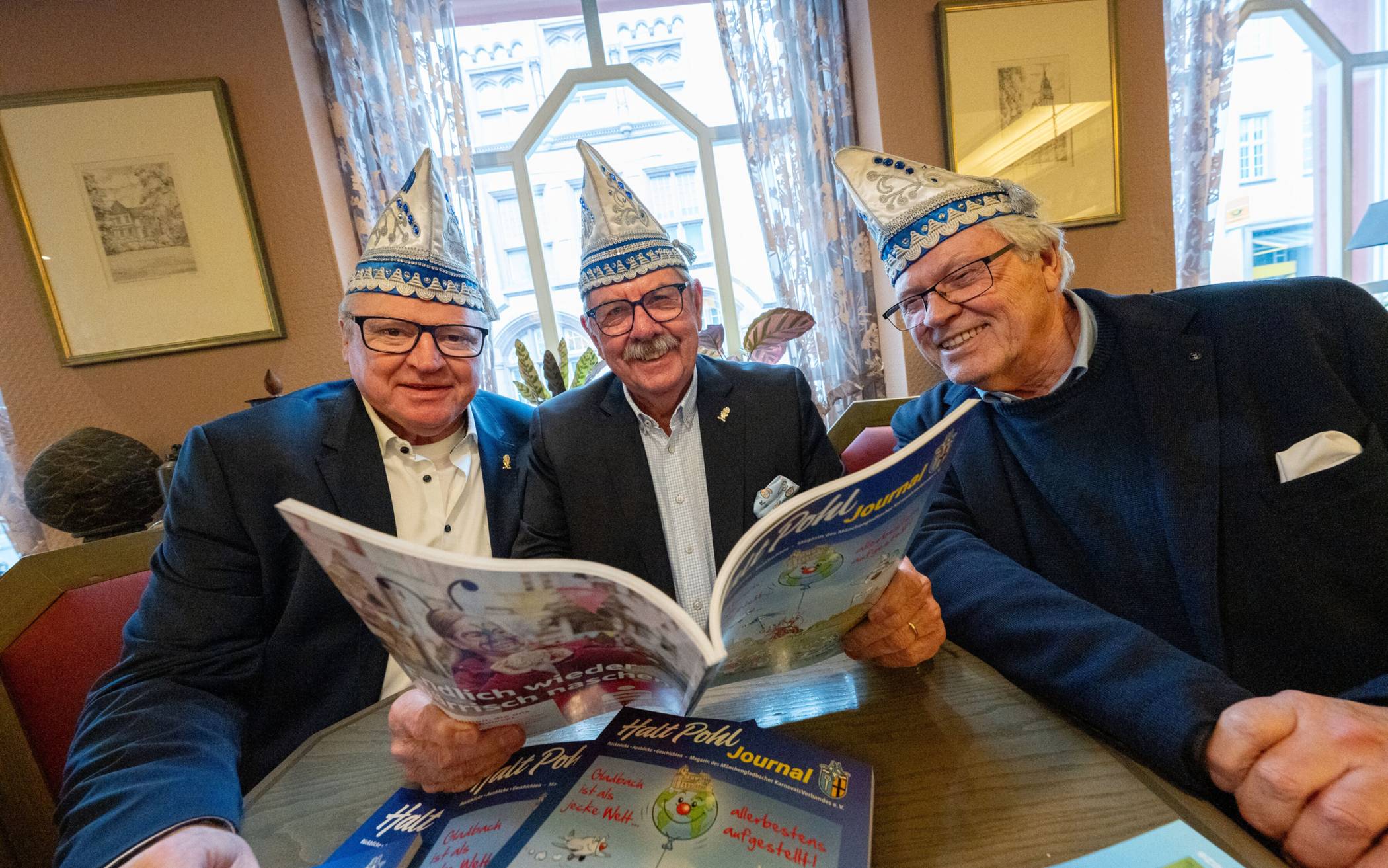 MKV-Vorsitzender Gert Kartheuser (Mitte), sein Stellvertreter