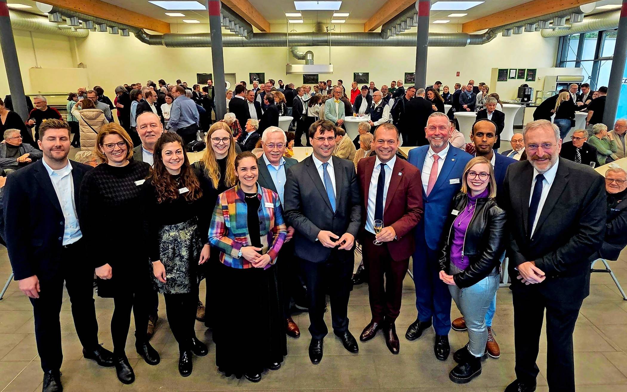  Die CDU Willich hatte - traditionell - wieder zum Neujahrsempfang in die Mensa des St. Bernhard Gymnasiums geladen.  