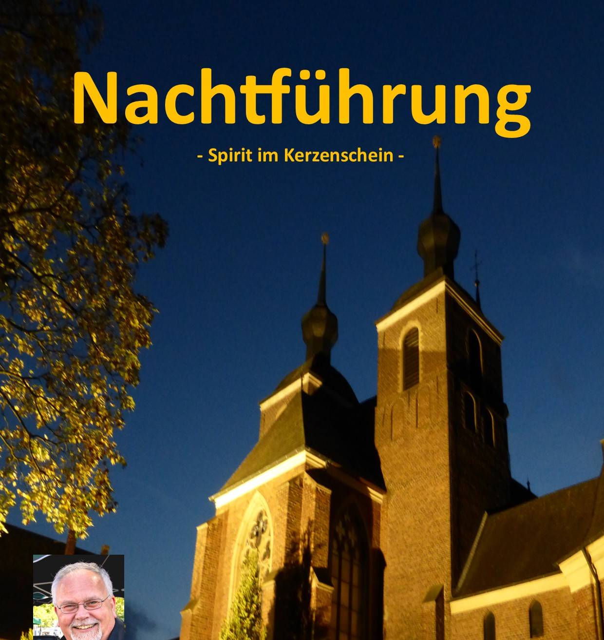 Klosterführung im Dunkel der Nacht