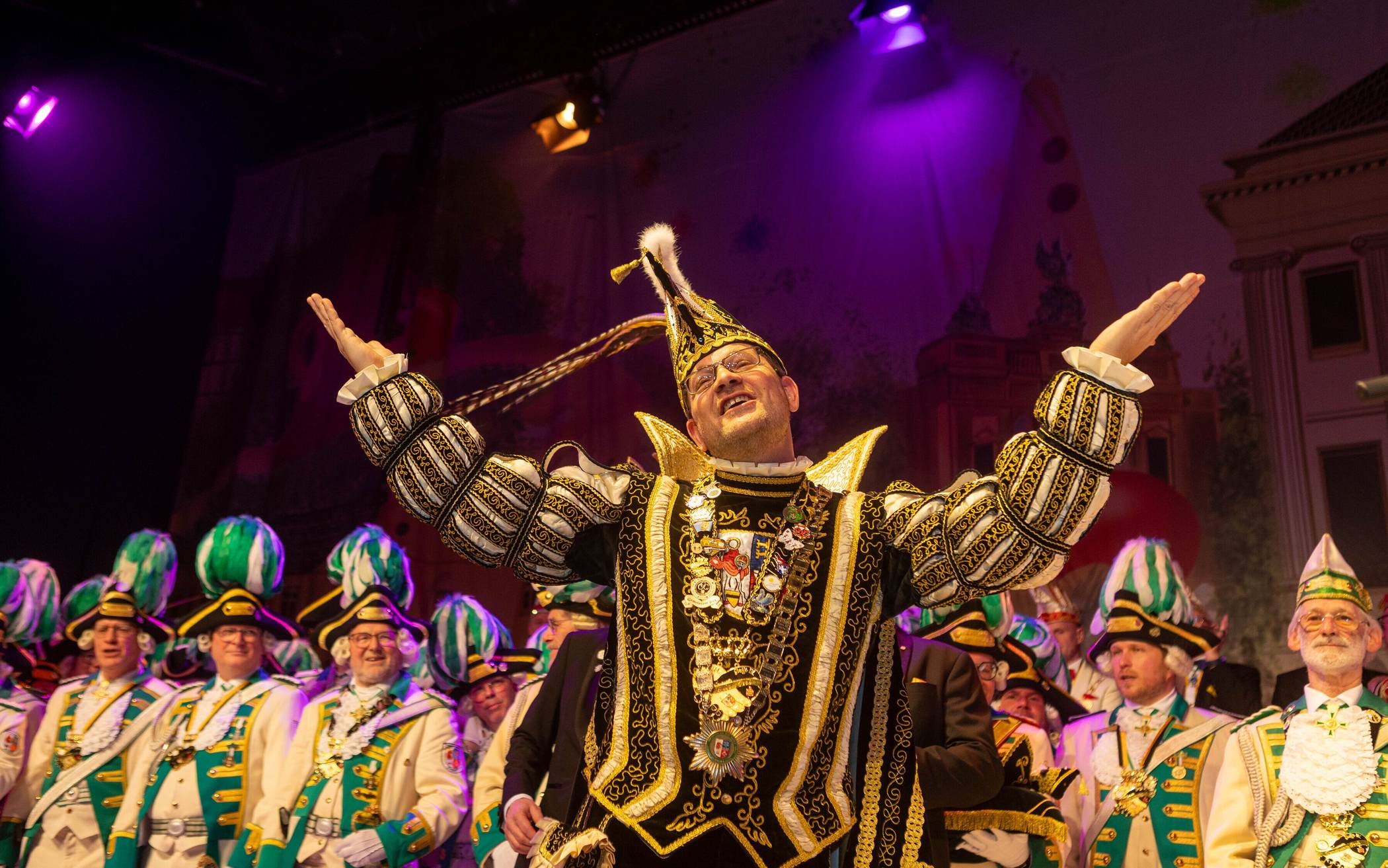 Prinzenproklamation im Seidenweberhaus