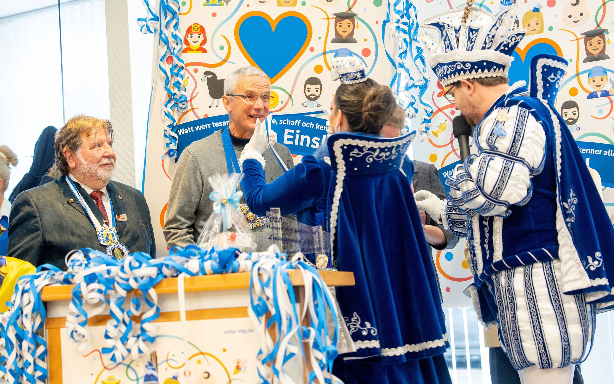 Neben der Auszeichnung „Mensch der guten Tat“ gab es natürlich noch reichlich...