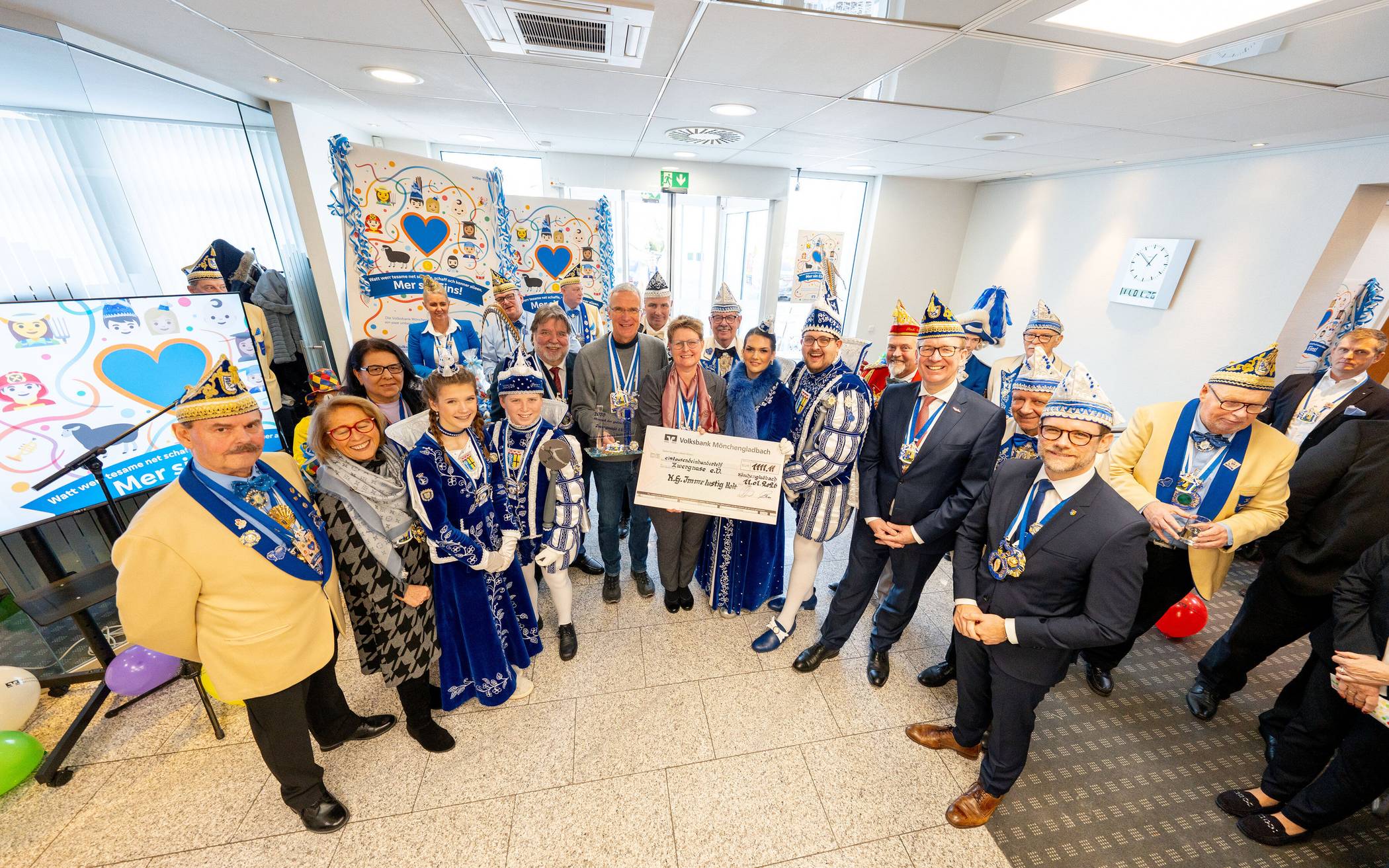 Am Sonntag zeichnete die KG Immer