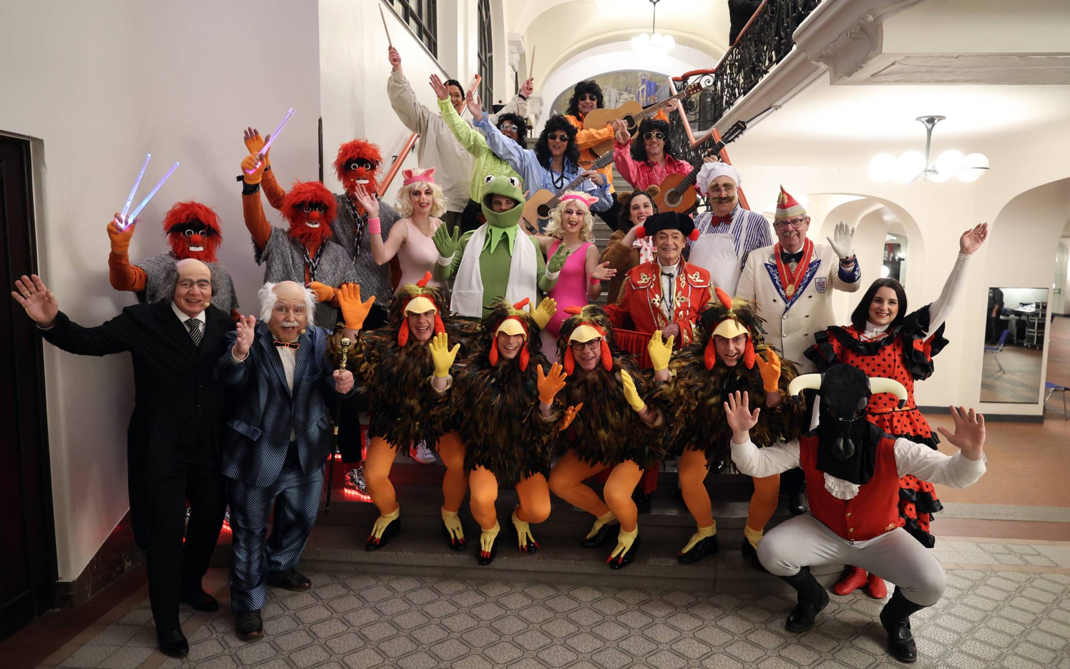 Die Pulvermeister holten die Muppet Show in die...