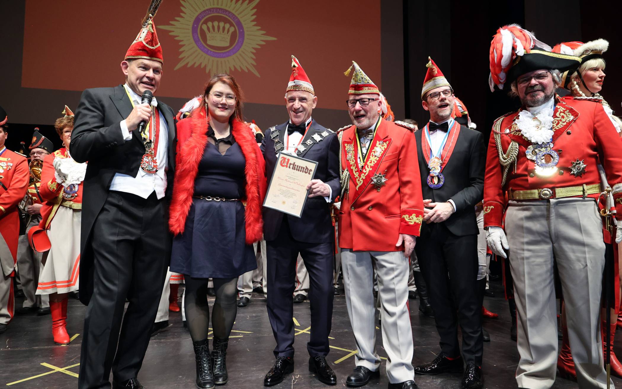 Helmut Wallrafen (3.v.l.) ist neuer Generalappelmeister