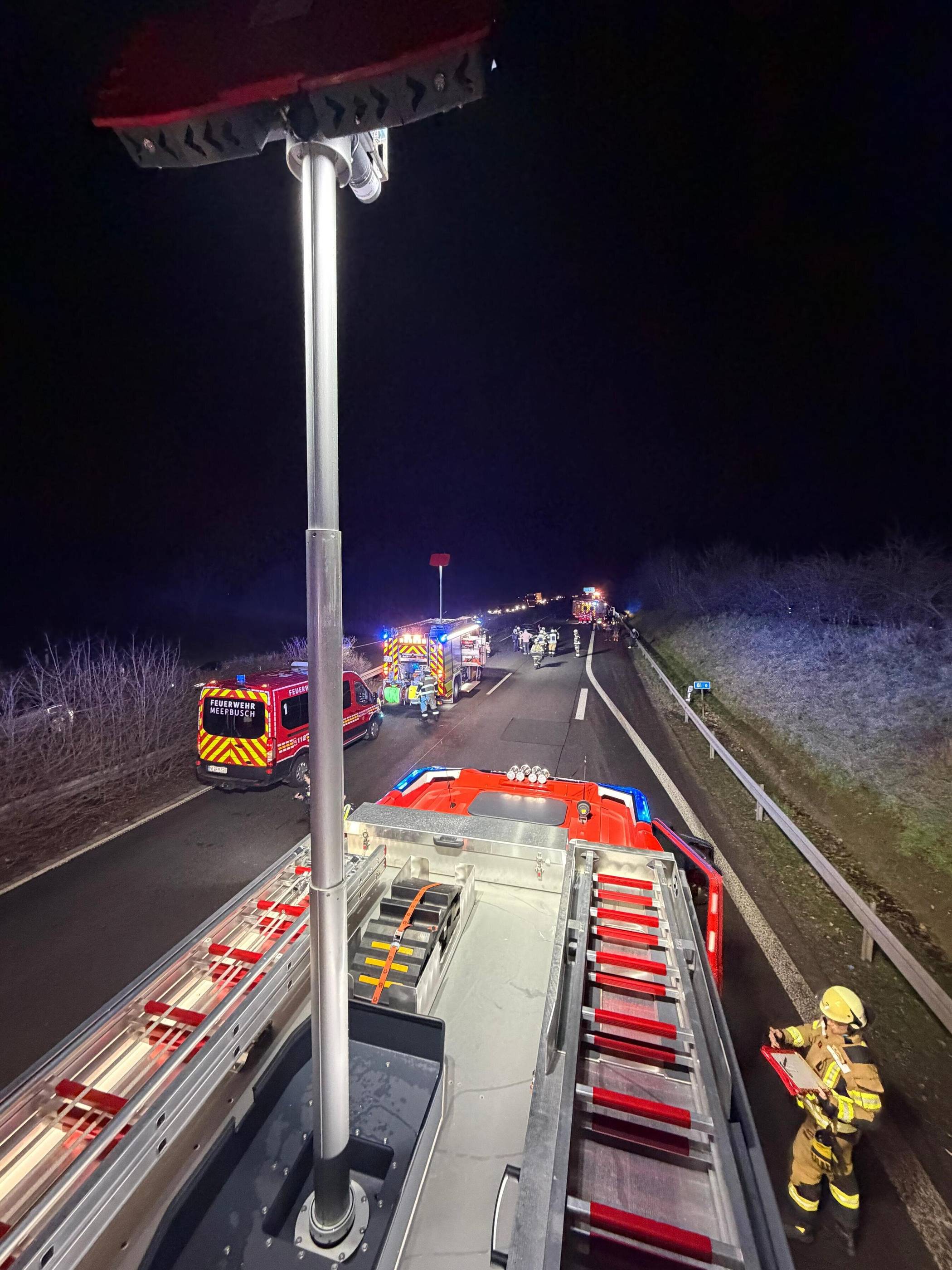  Gleich sechs Mal musste die Feuerwehr Meerbusch am Dienstag ausrücken. 
