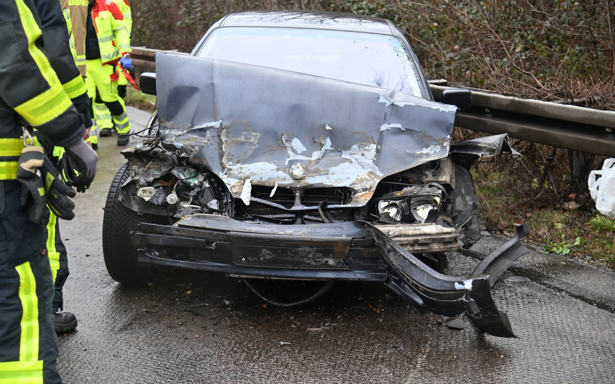 Unfall auf der A57 in Höhe Moers-Kapellen
