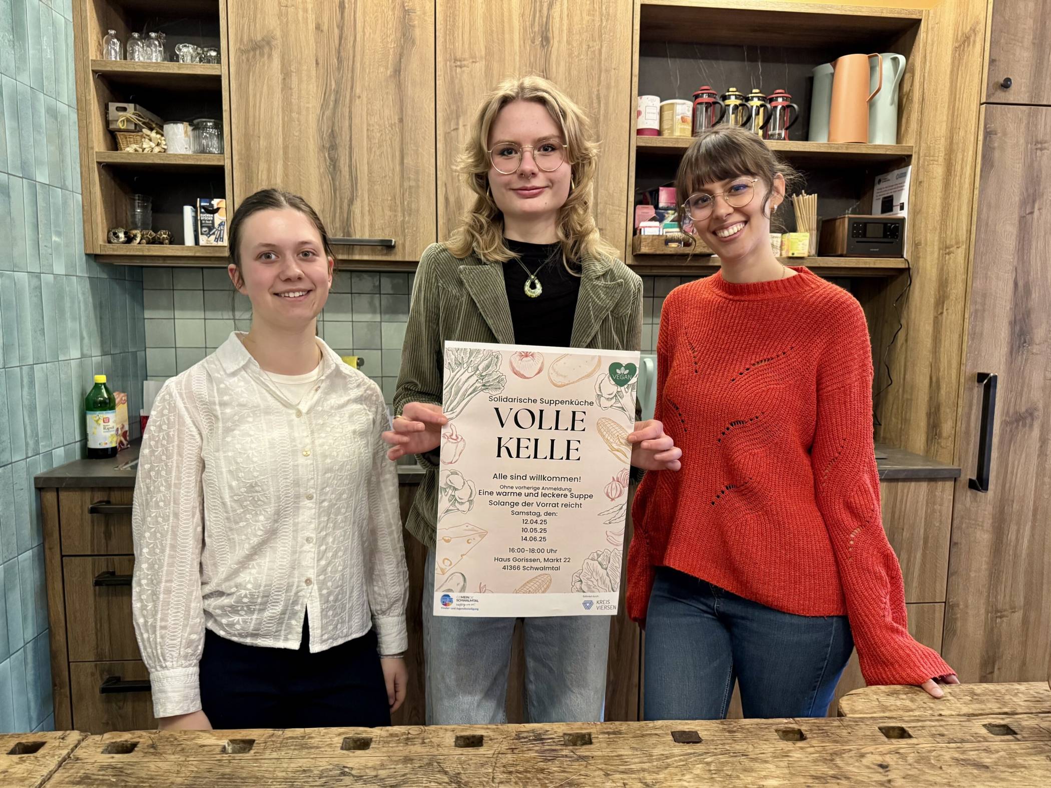 Die Schwalmtalerinnen haben die Initiative „Volle Kelle“ ins Leben gerufen. 