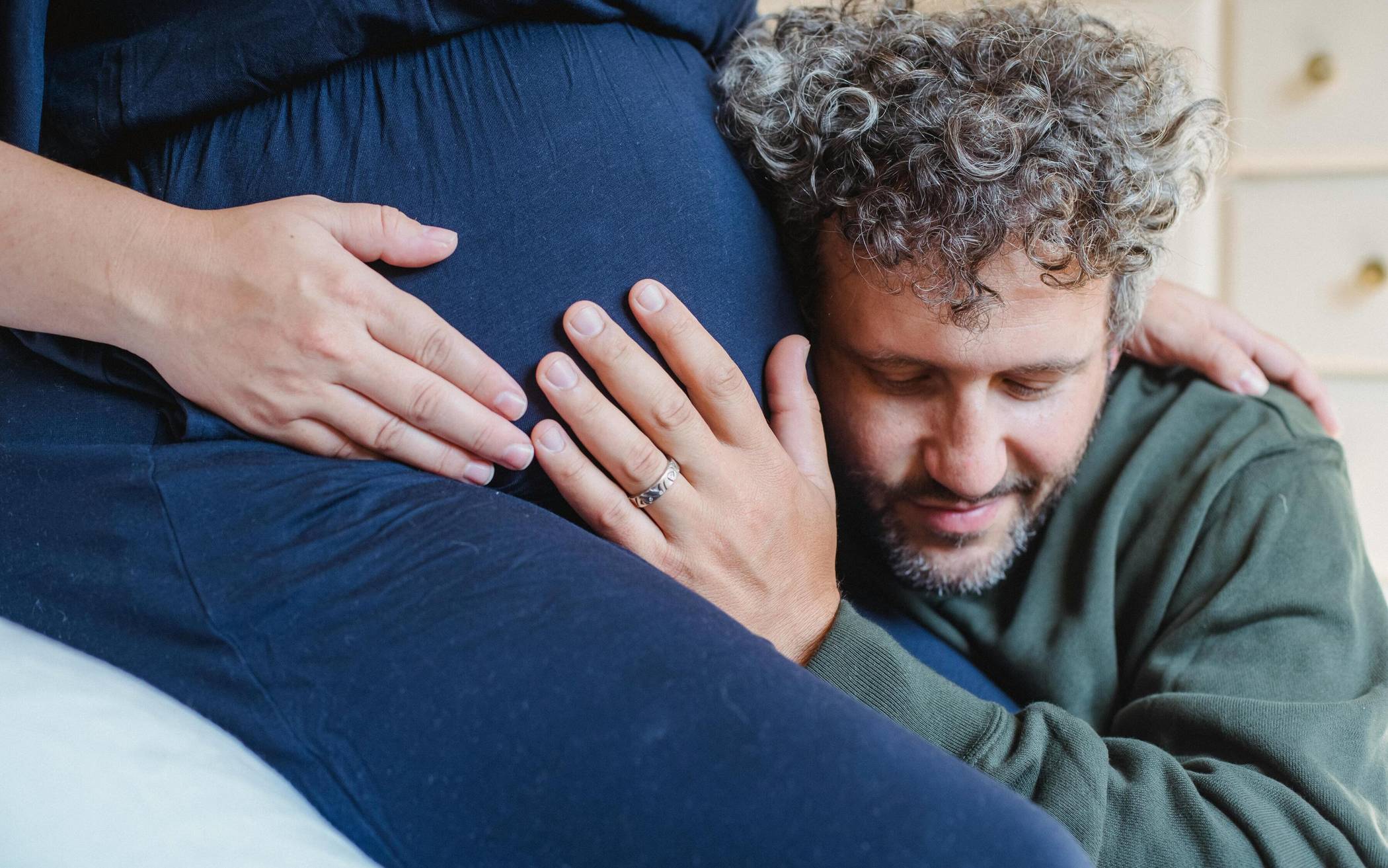 Die bevorstehende Geburt wirft auch für