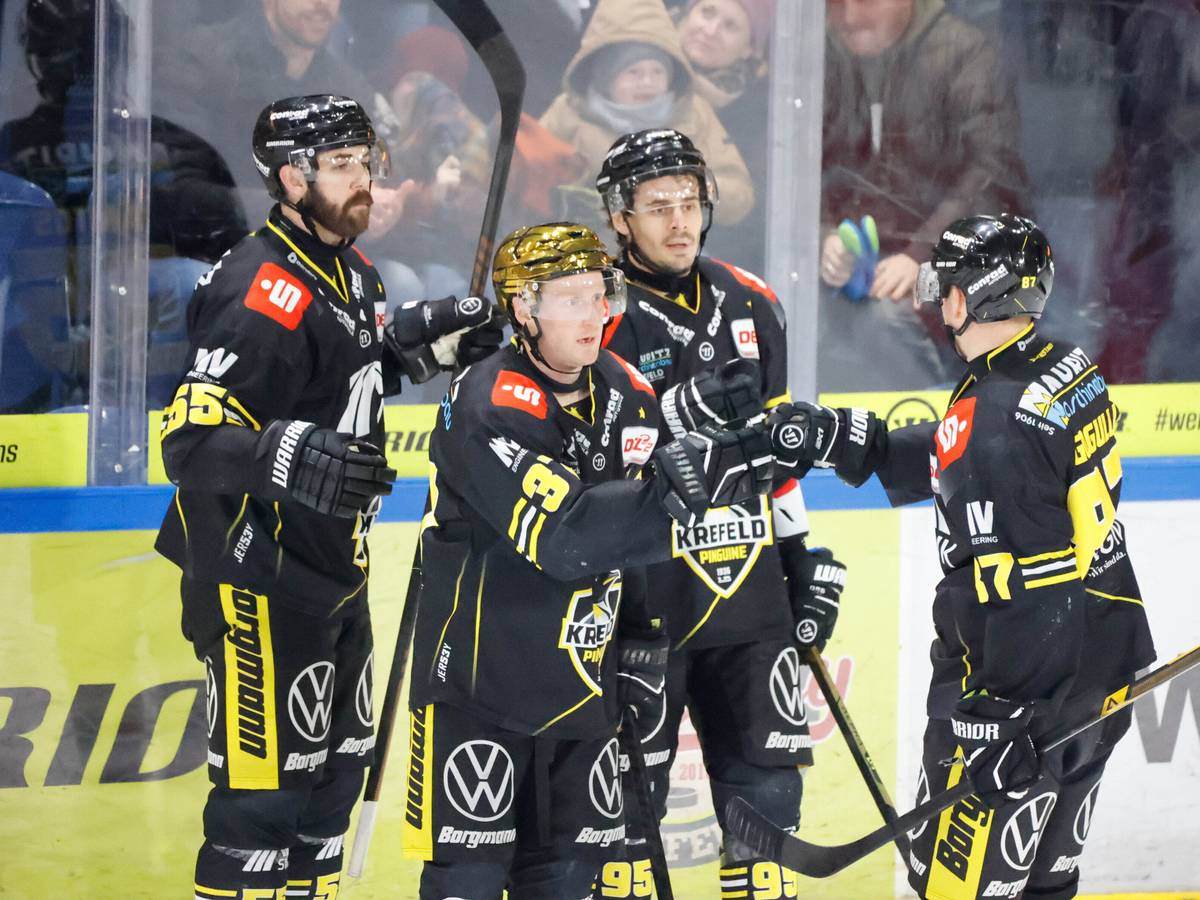 Pinguine gewinnen auch das Spitzenspiel