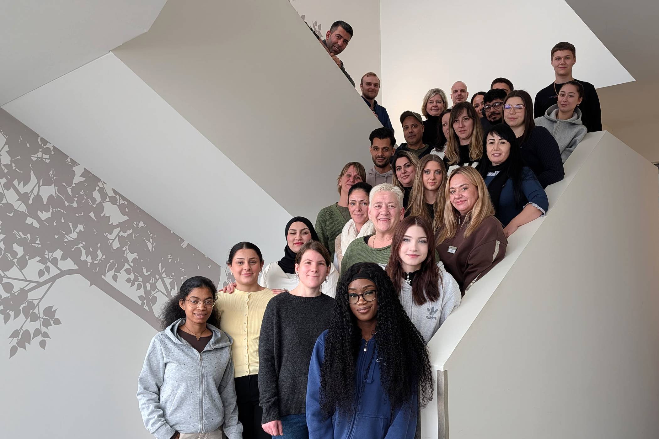 Erster Tag für den neuen Ausbildungsjahrgang zur Pflegefachassistenz an der Alexianer Akademie für Pflege.