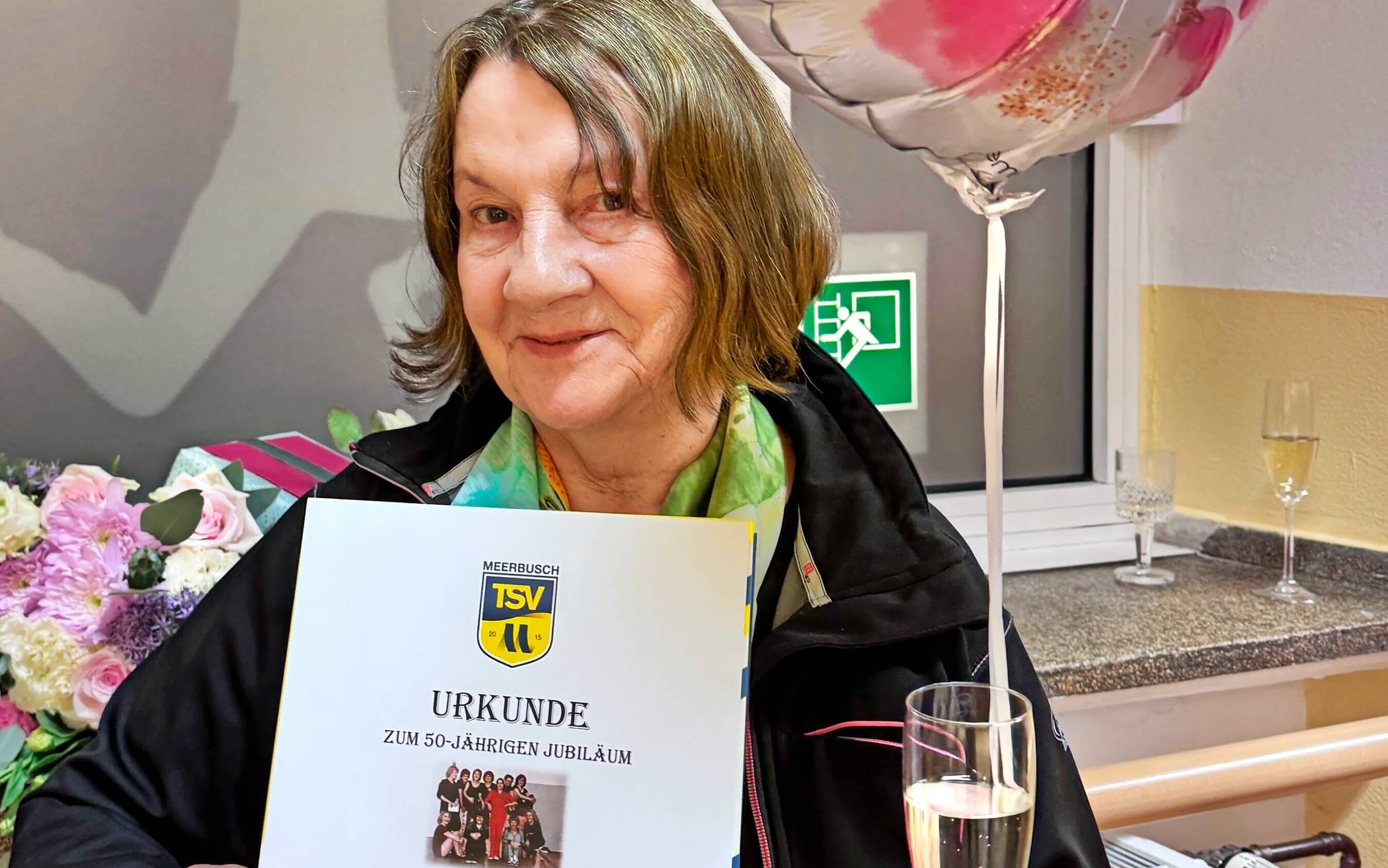 Uschi Klupsch feierte jetzt ihr 50-jähriges Trainerjubiläum.   