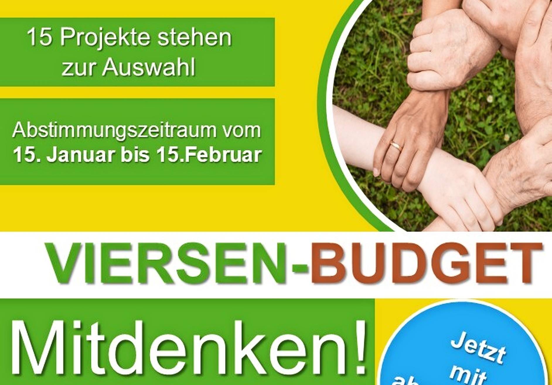 Viersen-Budget: Jetzt abstimmen!