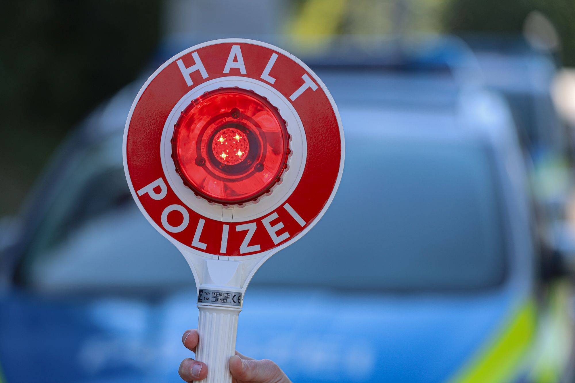 Polizeikontrolle Symbolfoto