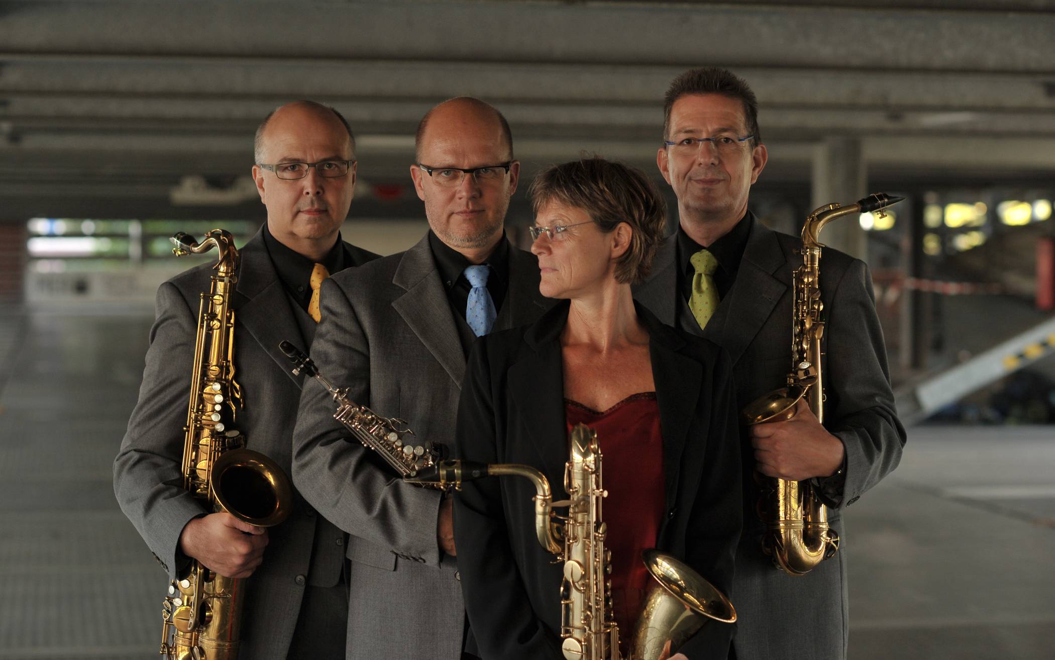 Das kokopelli-Quartett spielt.⇥Foto: kokopelli