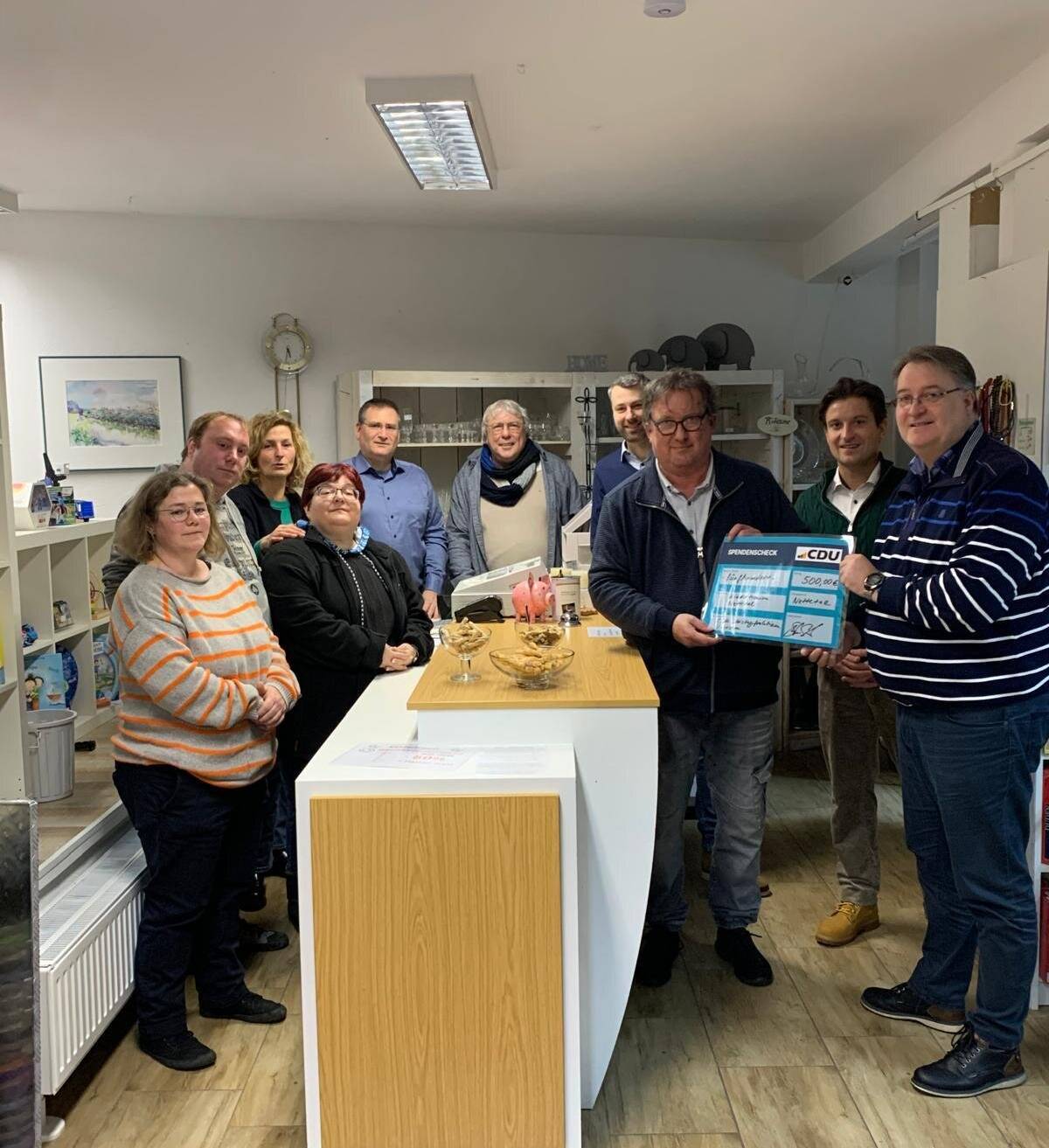 Spende für Verein Kindertraum