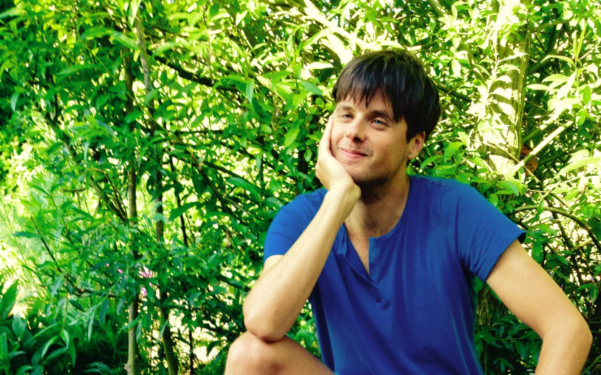  Der naturverbundene Sebastian Polmans präsentiert seine Ausstellung in der Burg Brüggen. 