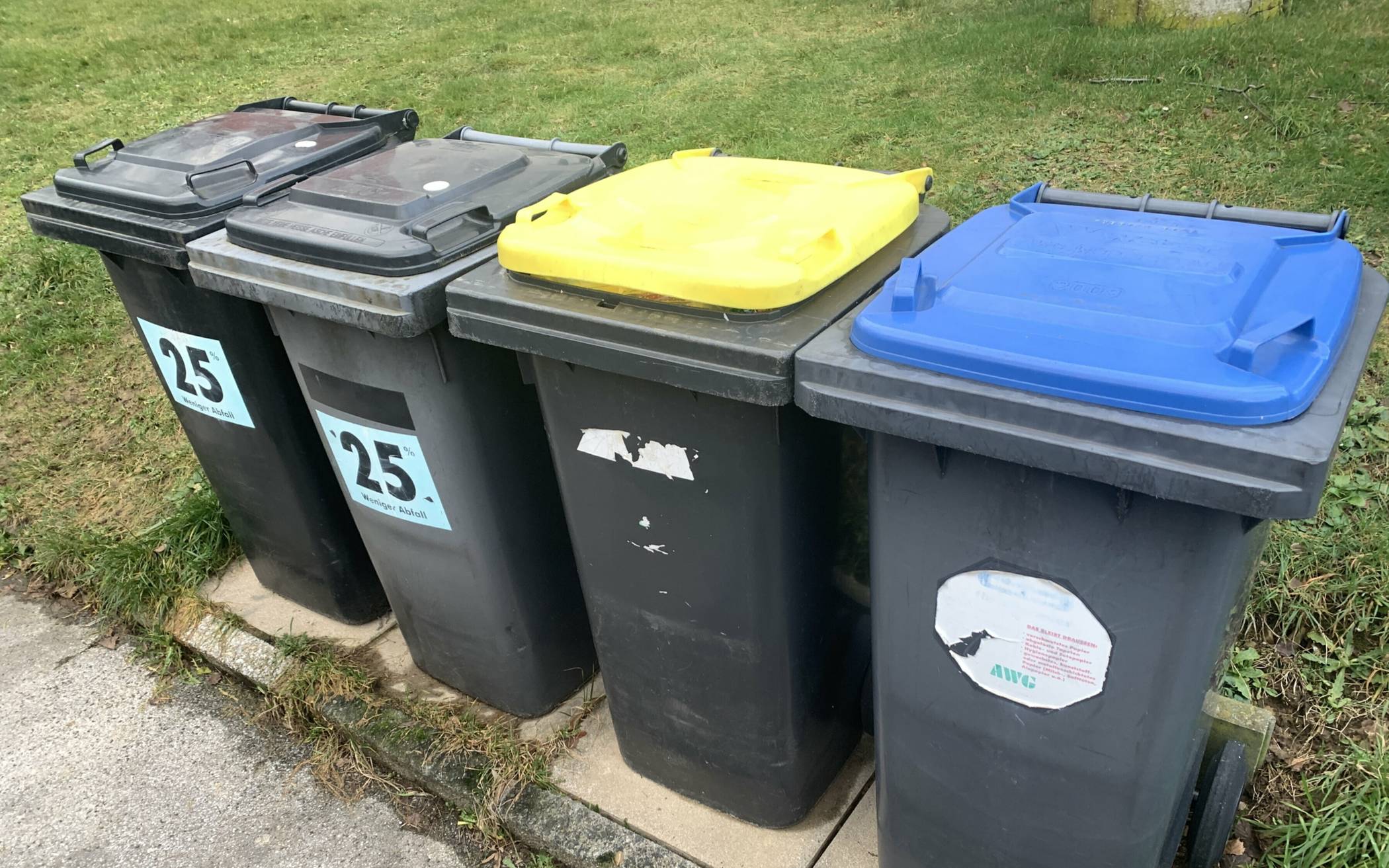 WR Müll Mülltonne Mülltonnen