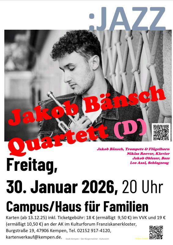 Jazzreihe der Kulturszene Kempen