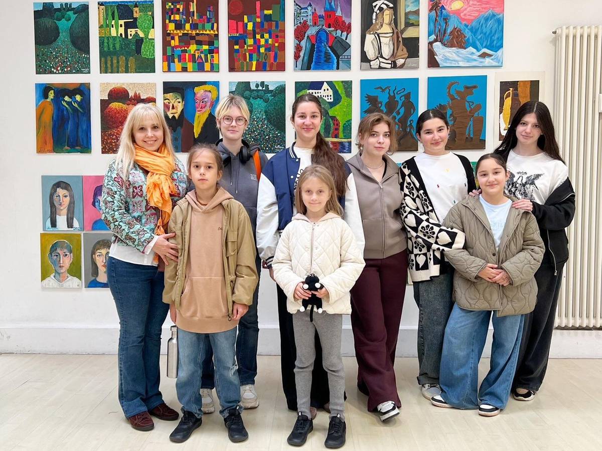 Open-Air-Kunst von Kids