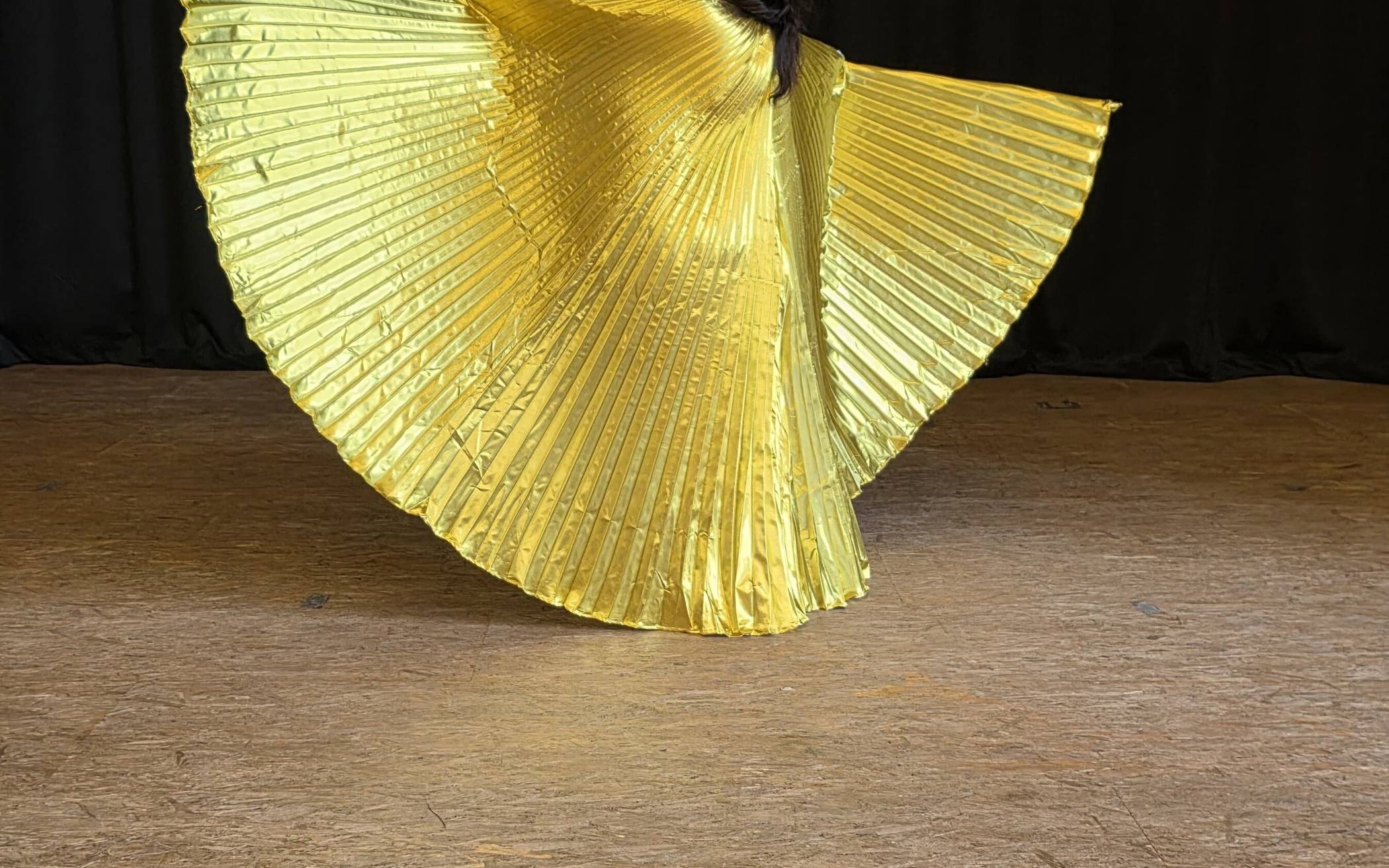 Die Opernsängerin bei der Stellprobe.⇥Foto: Gemeinde