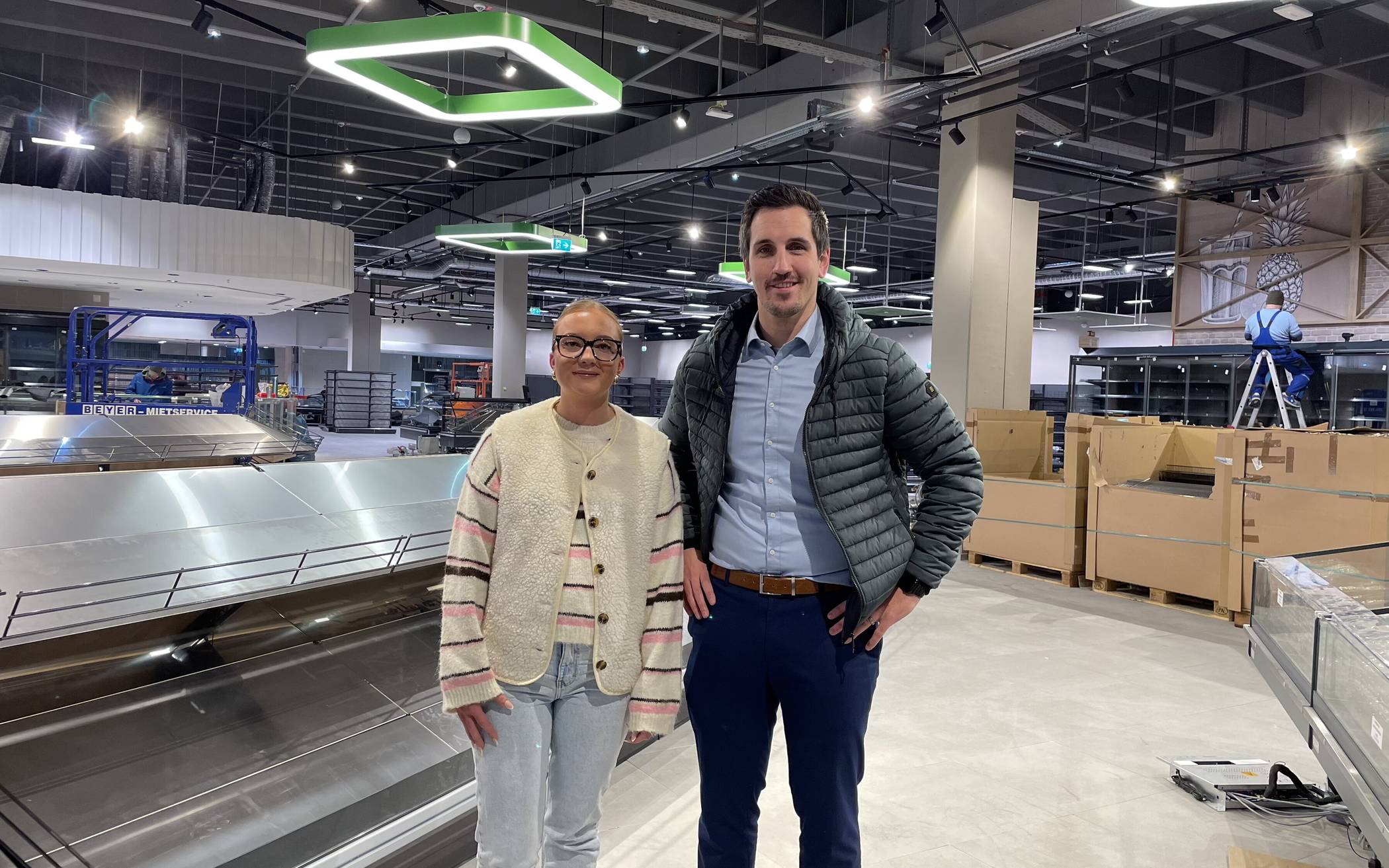 Freuen sich auf die Eröffnung: Antonia