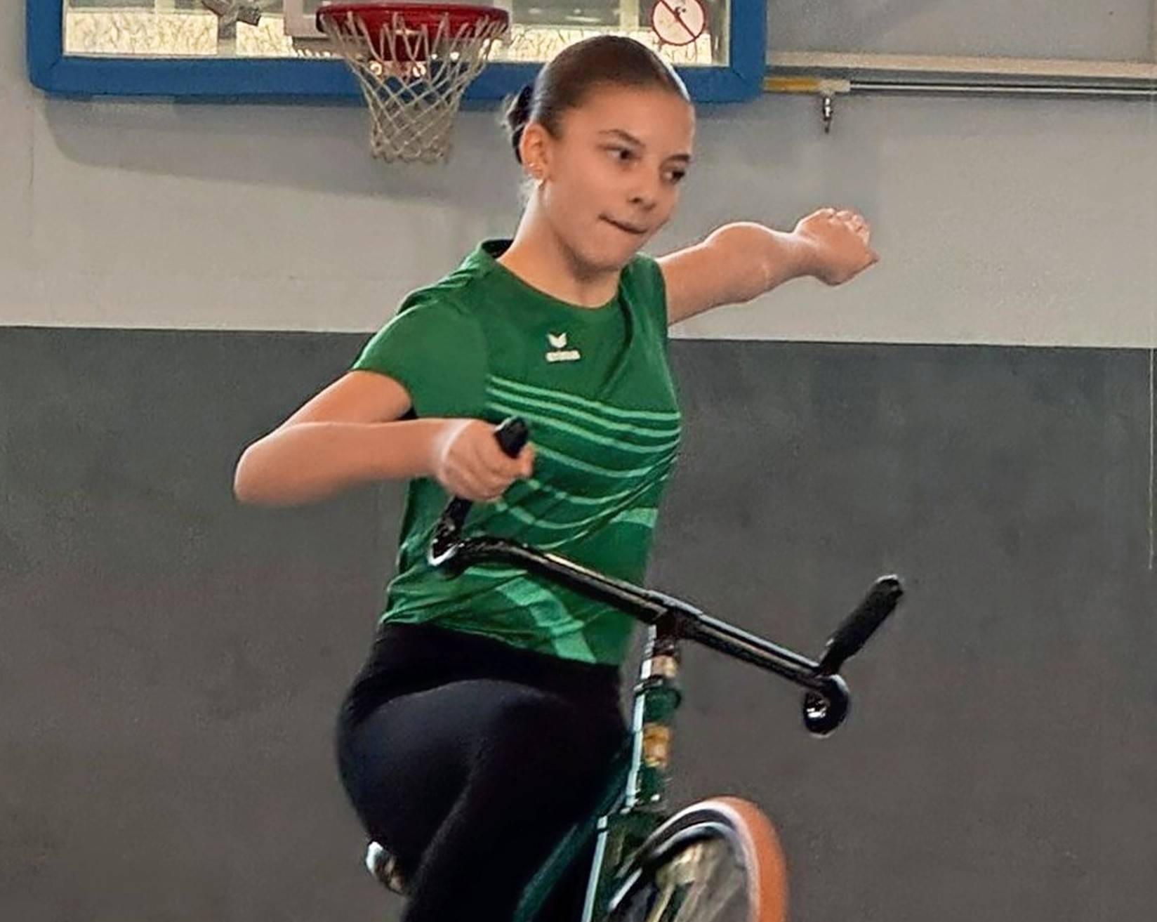 Paula Haas von Blitz Schiefbahn startet erstmalig in der Altersklasse der Juniorinnen. Foto: RSC Blitz