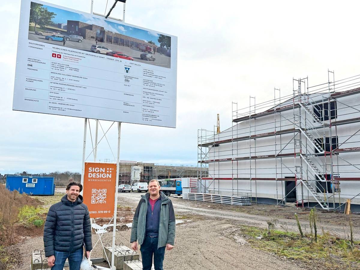 Rohbau fast abgeschlossen