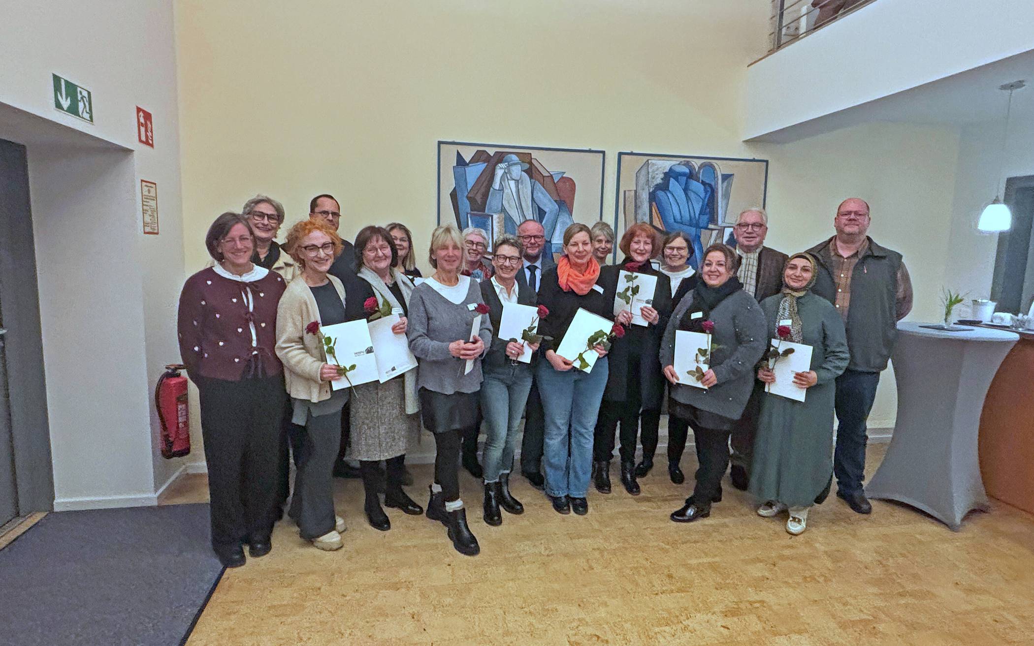 Der Befähigungskurs hat die neuen Ehrenamtlichen