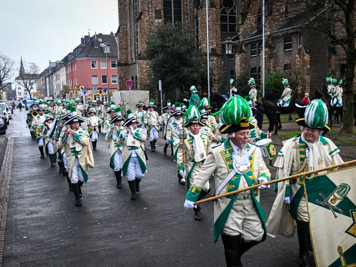 Stadtritt der Prinzengarde
