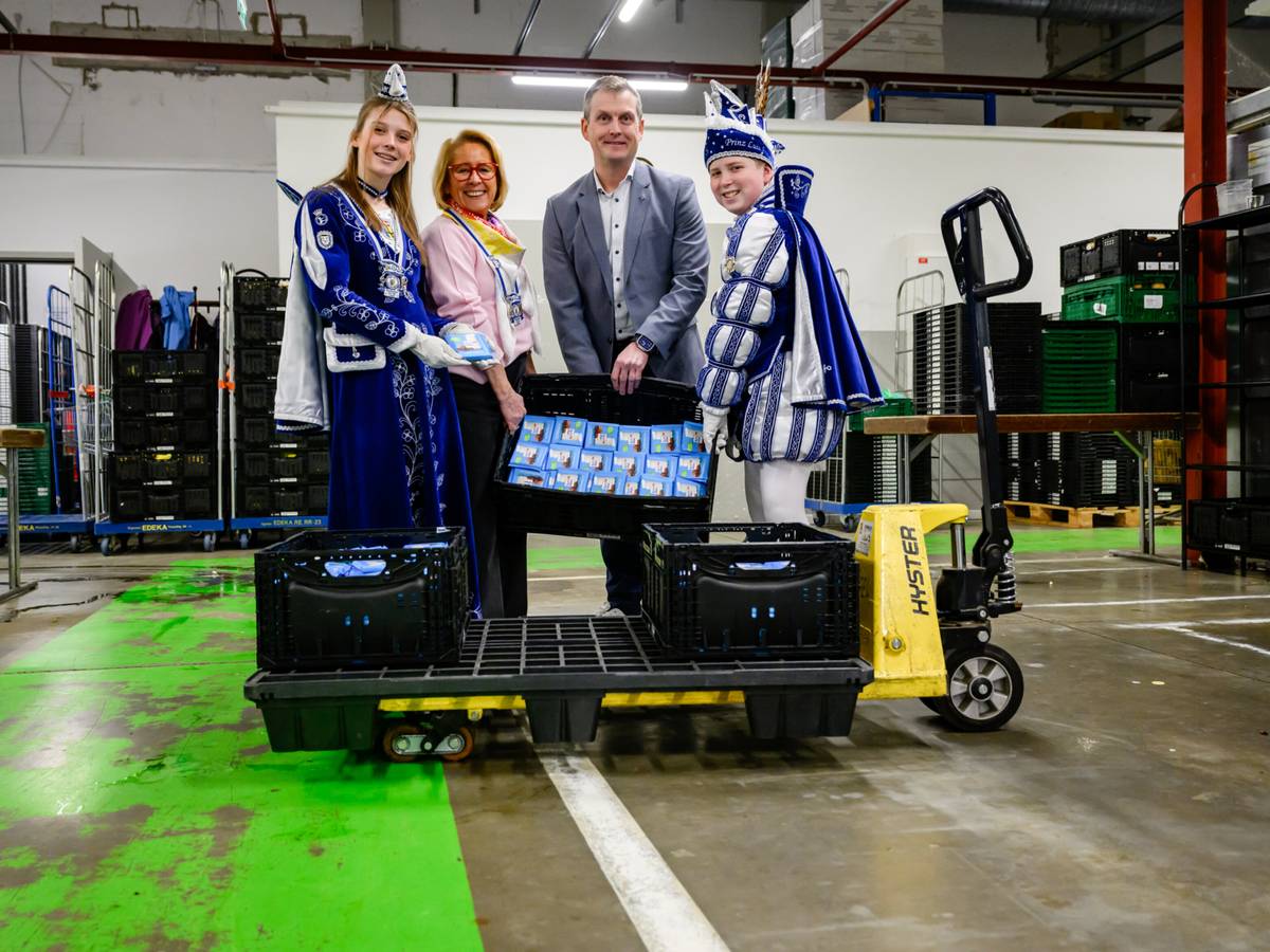 Süße Spende für Kinder und Karneval