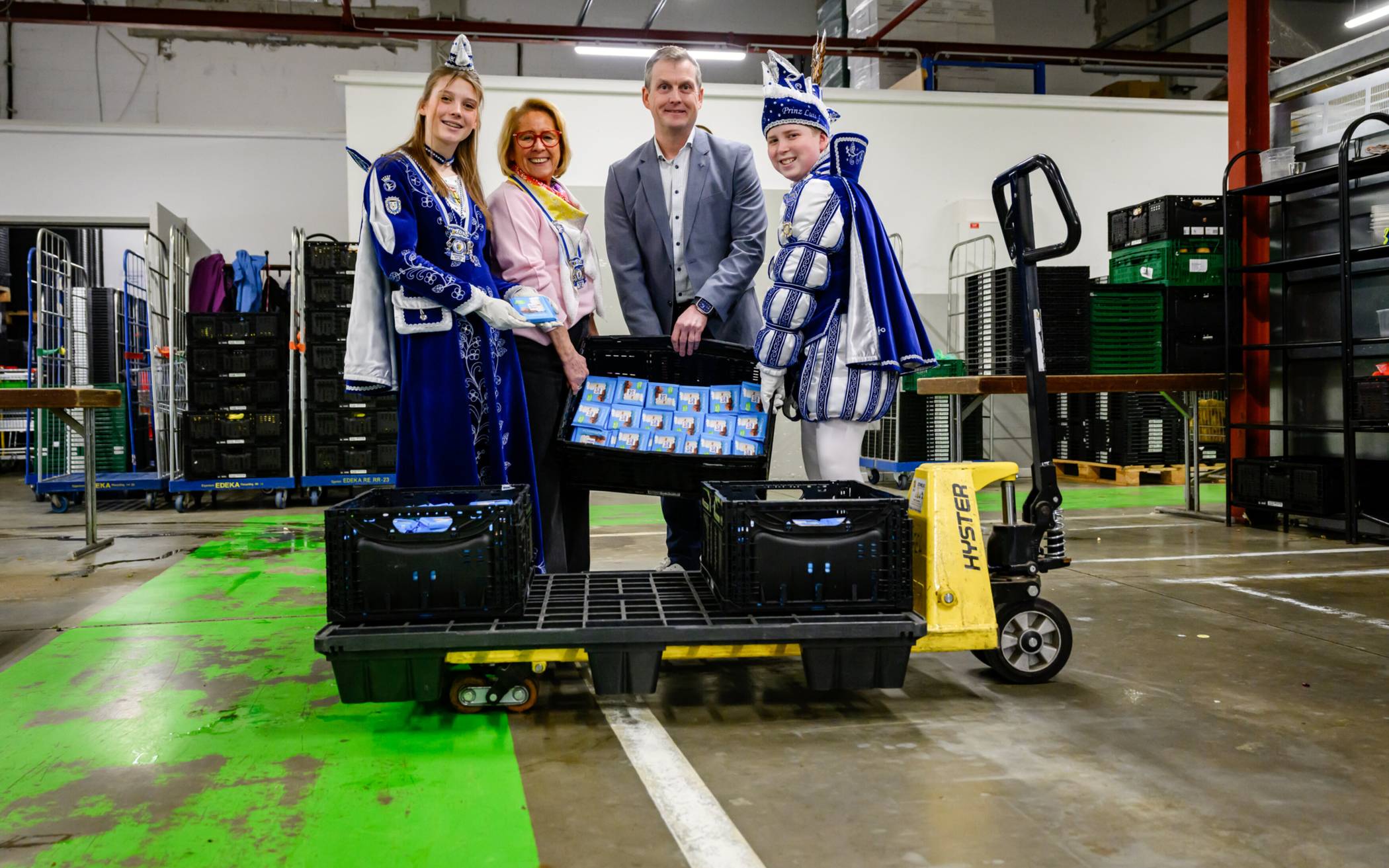 Süße Spende für Kinder und Karneval