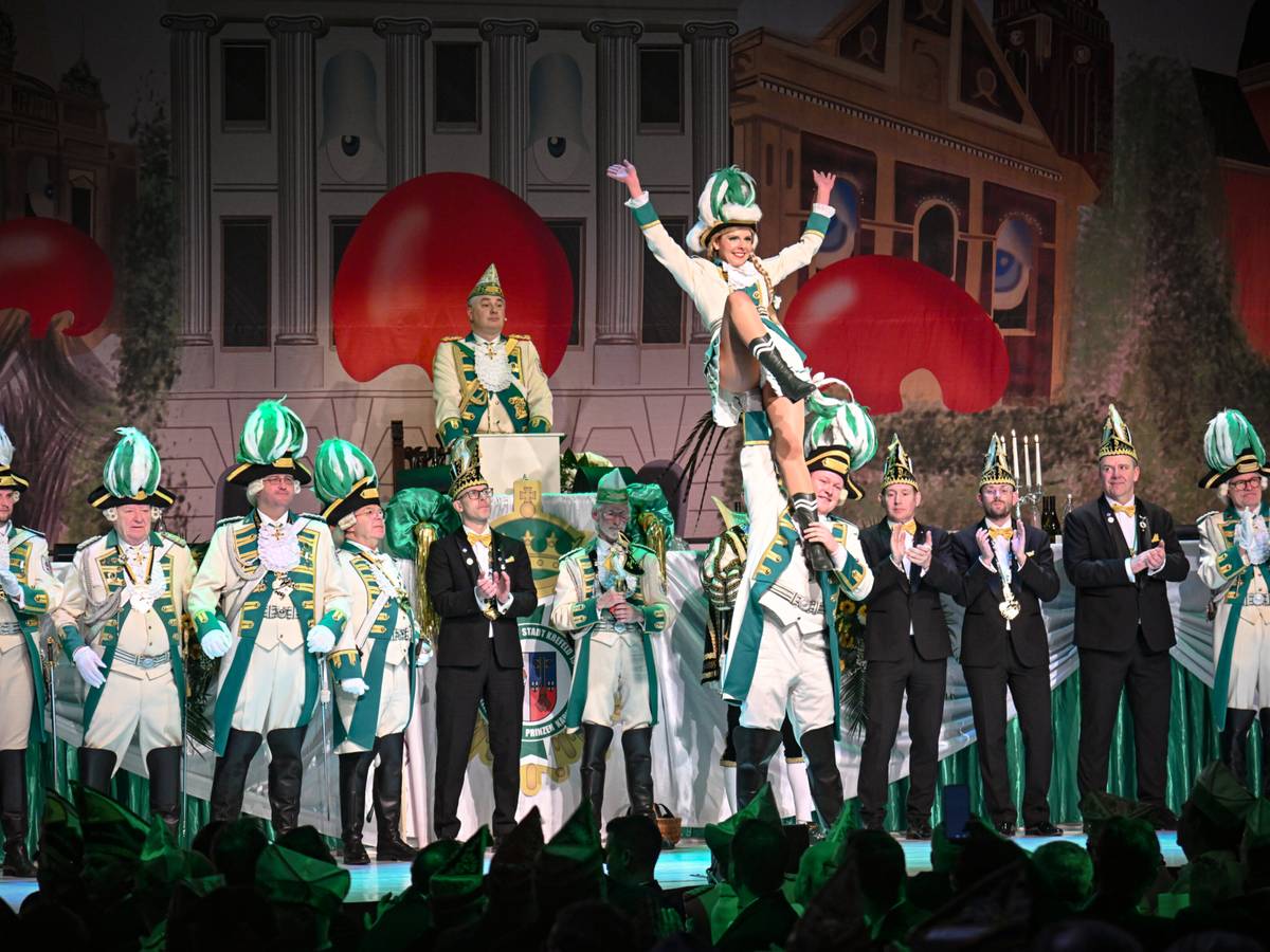 Stimmungsvoller Herrenabend der Prinzengarde Krefeld
