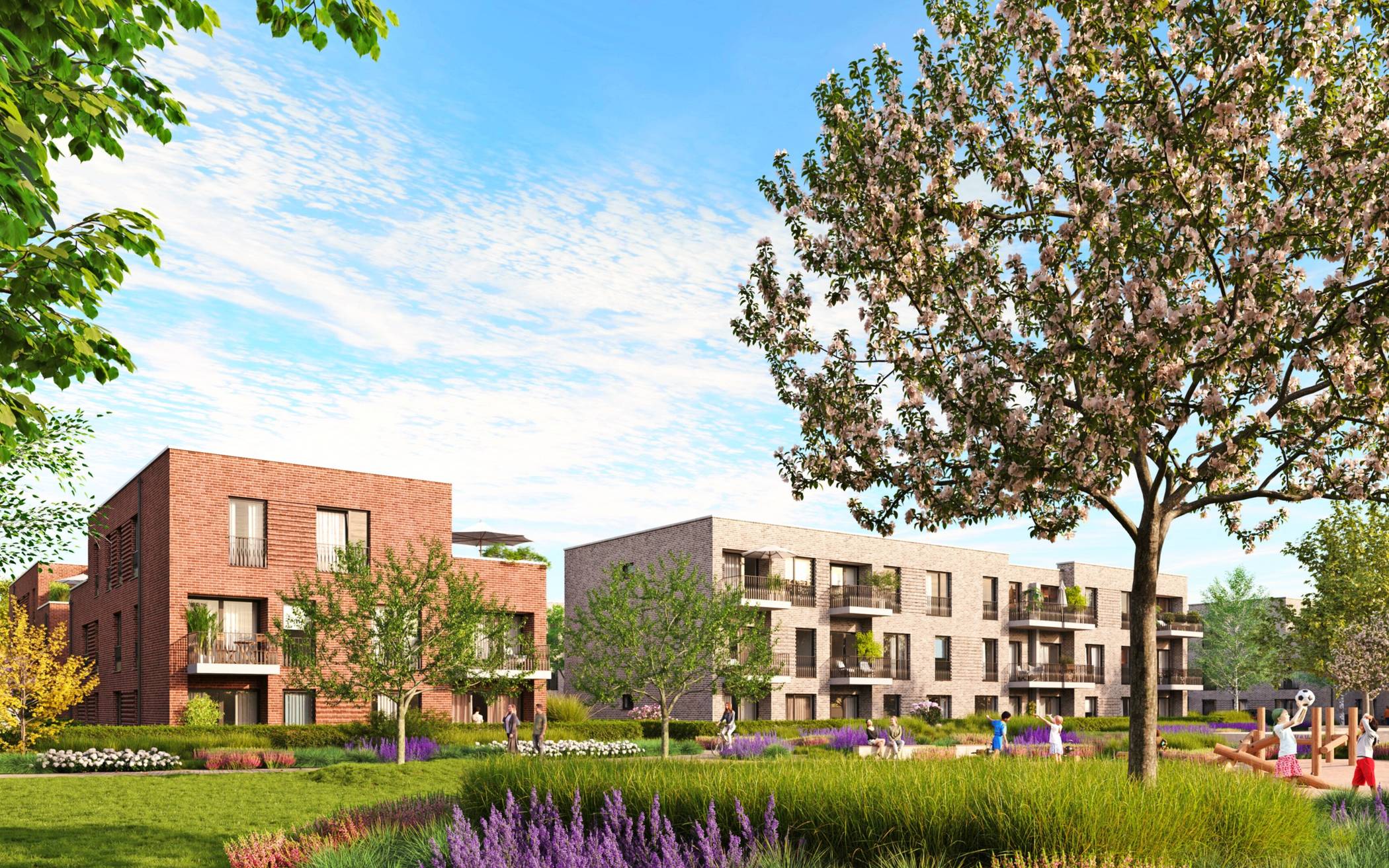  So sollen sie später aussehen, die Katharinenhöfe Willich. Foto: BPD 