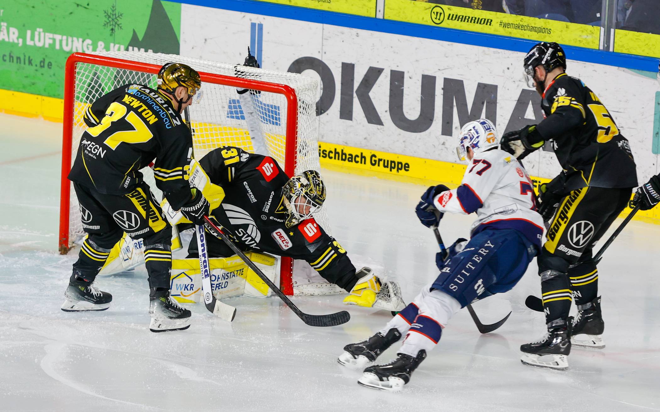 Krefelder Pinguine verlieren gegen Ravensburg 