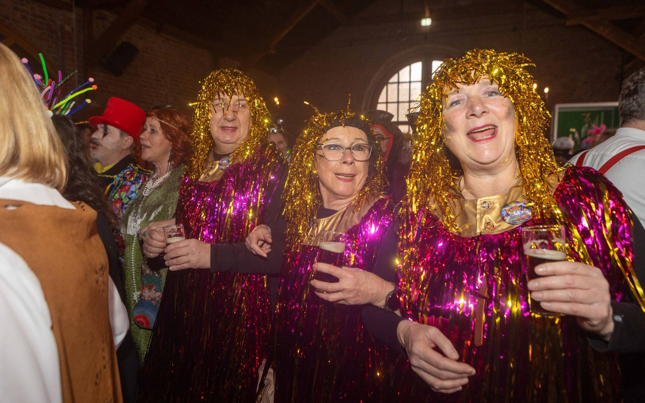 Die Pappnasen-Stehung
