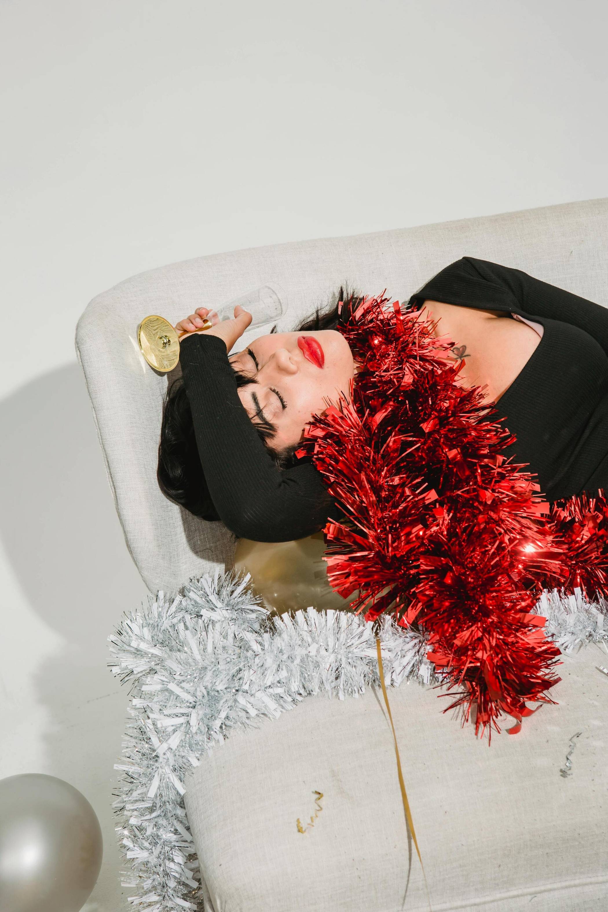 Nach dem Feiern kommt der Kater. 