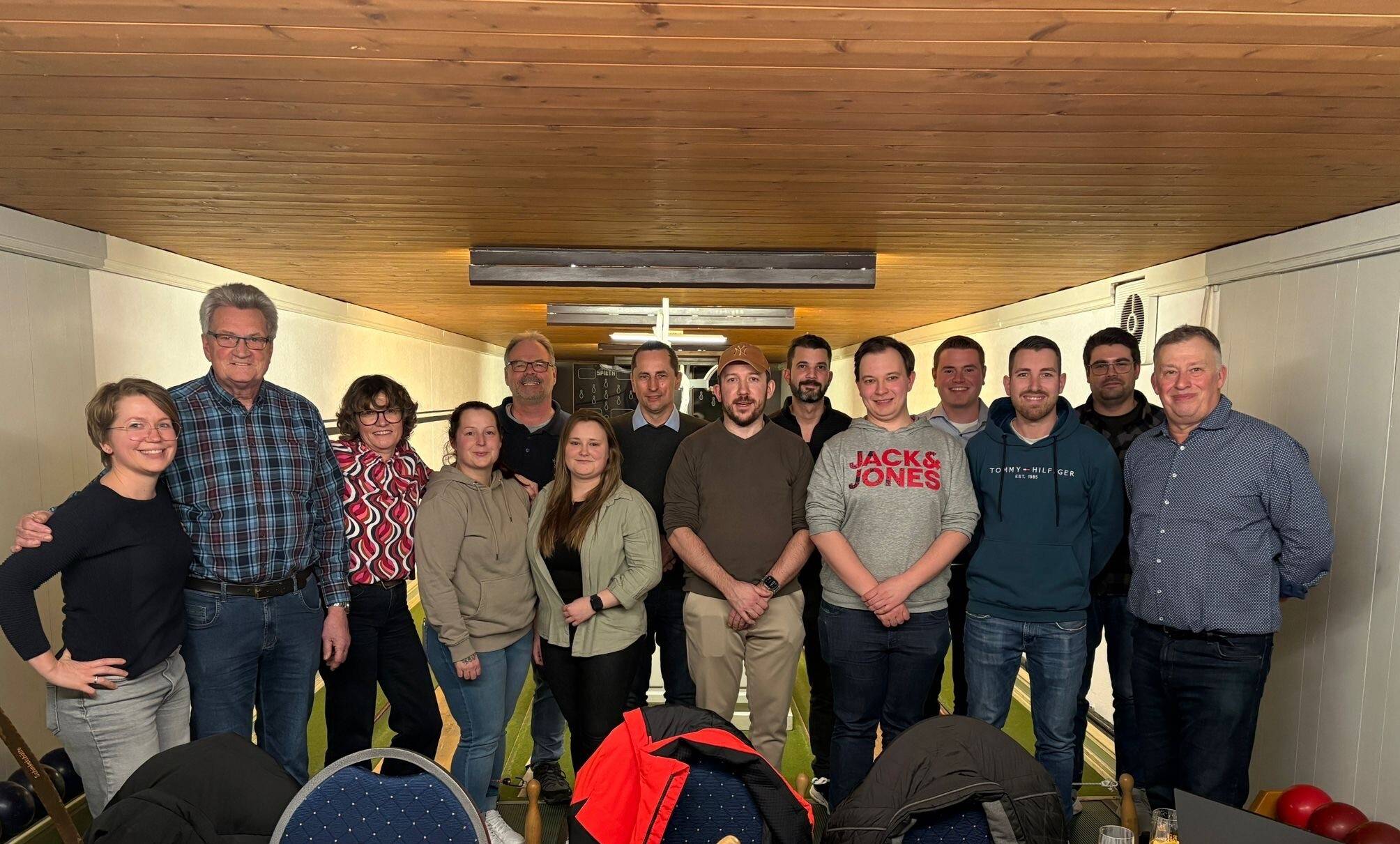 Der Vorstand des Schützenvereins Klein Jerusalem bei der Generalversammlung. Foto: Schützenverein Klein-Jerusalem